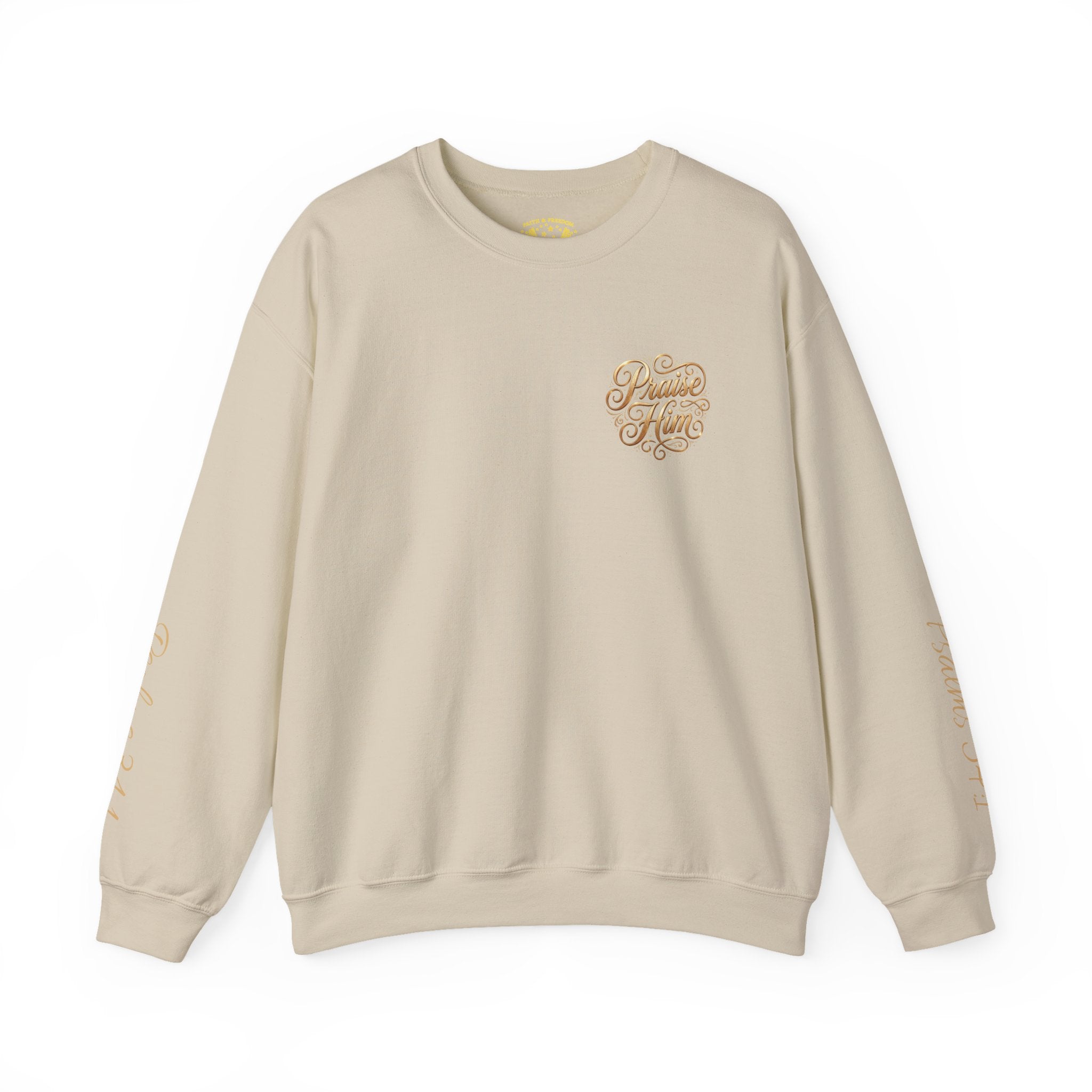 Praise Psalm 150 Sweatshirt | Christian Faith Crewneck Pullover | Inspirational Worship Apparel