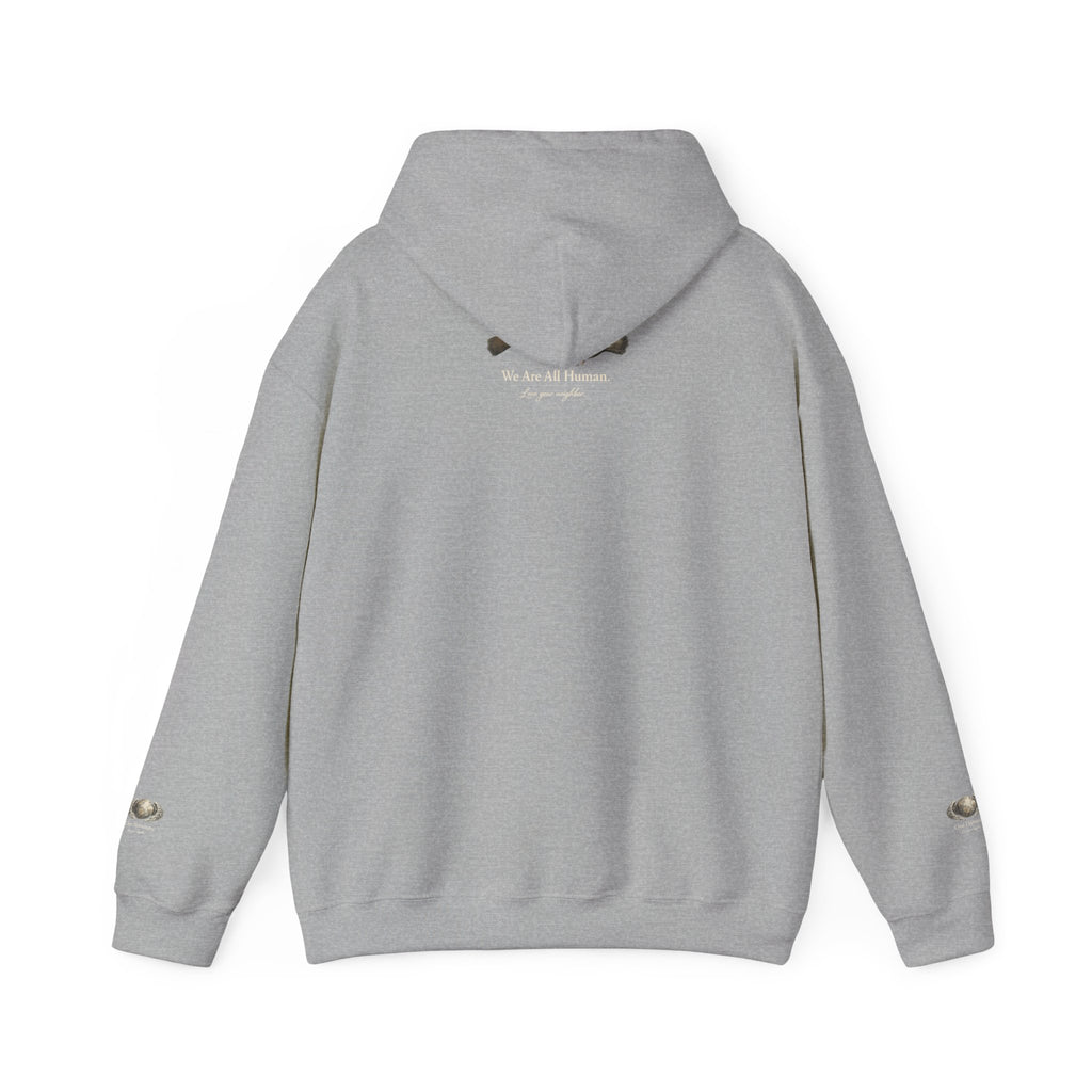 “Love People Anyway” Hoodie – Inspirational Script Graphic Sweatshirt | Compassion Message Pullover