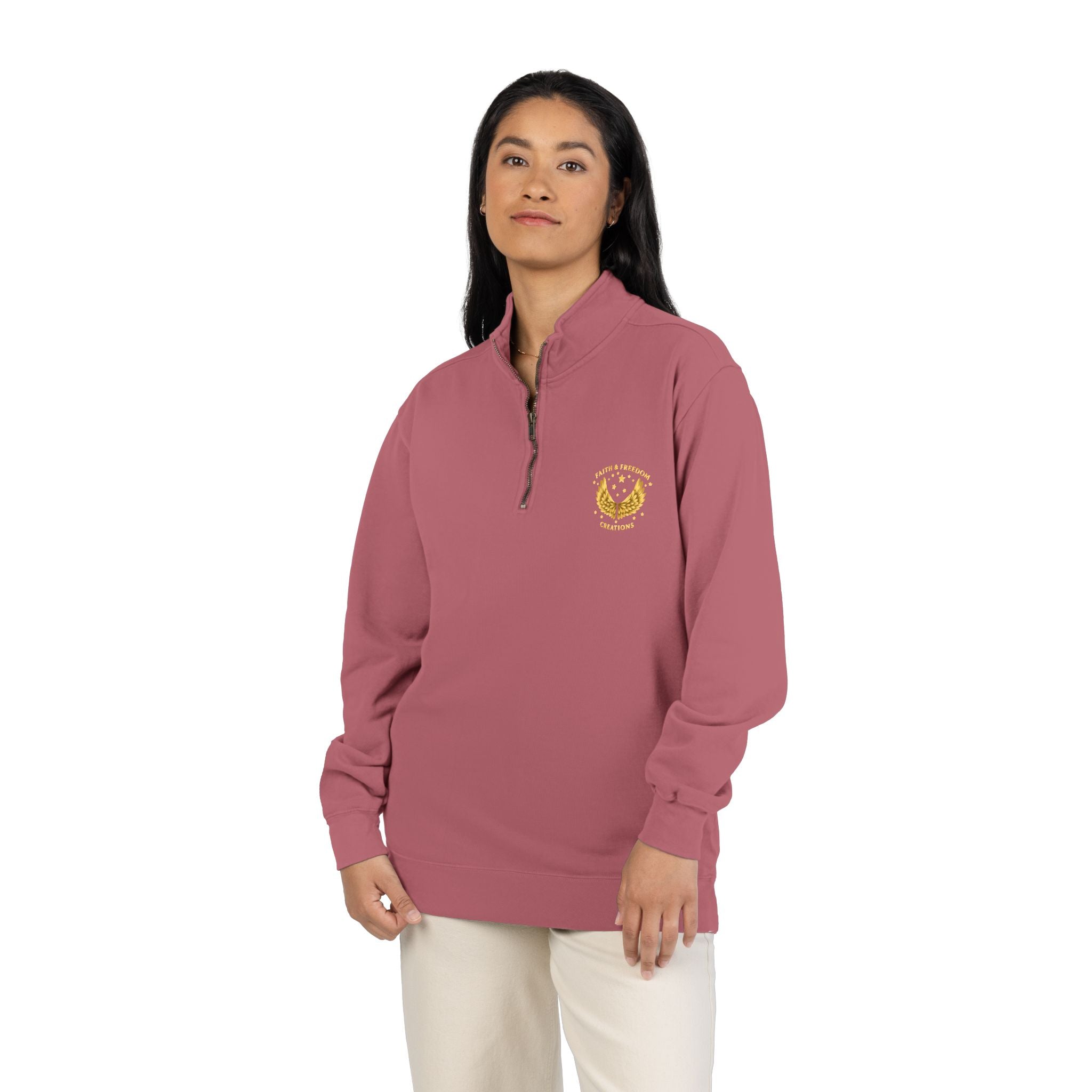 Noah – Quarter-Zip Sweatshirt | “No Room Service — Lots of Rain” Review – Five-Star Faith Series