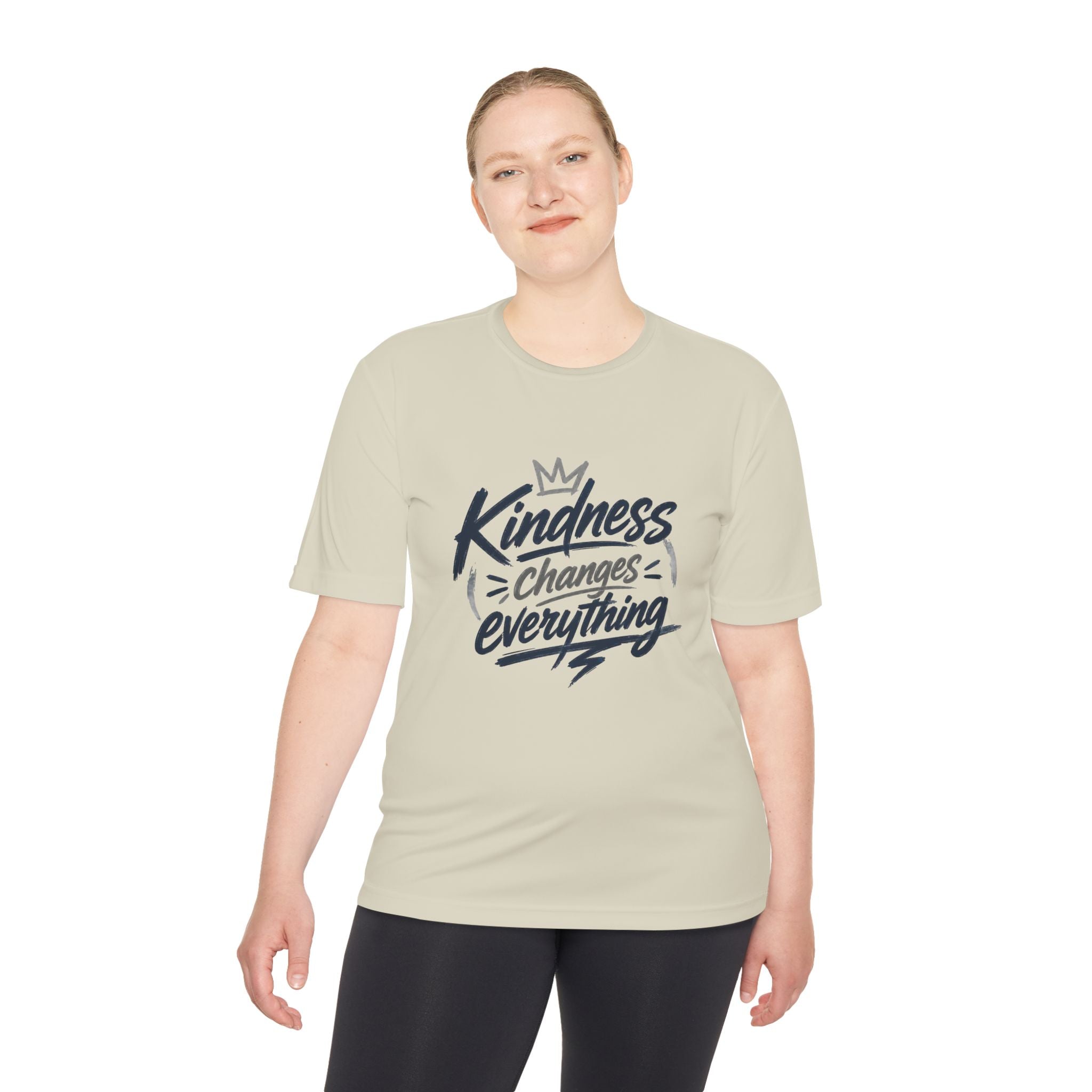 Kindness Changes Everything Tee – Inspirational Moisture-Wicking Performance Shirt