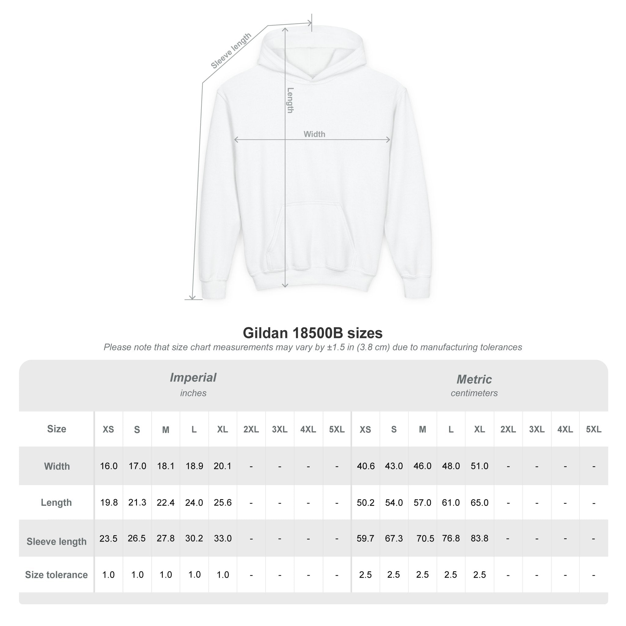 Youth “The Lord is My Light & Salvation” Hoodie – Psalm 27 Christian Kids Sweatshirt