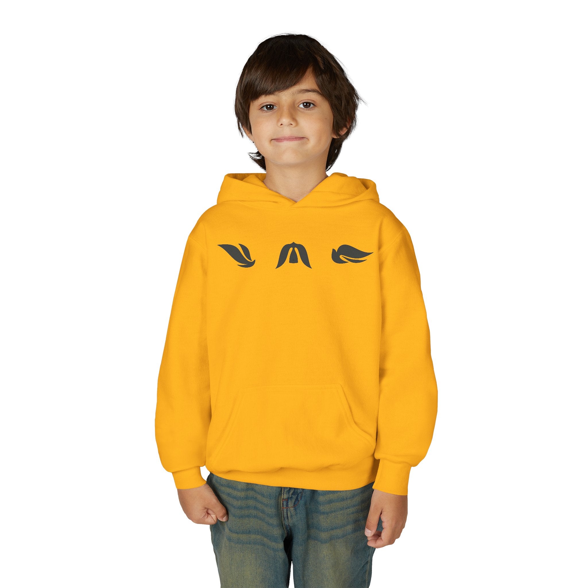 Youth “The Lord is My Light & Salvation” Hoodie – Psalm 27 Christian Kids Sweatshirt
