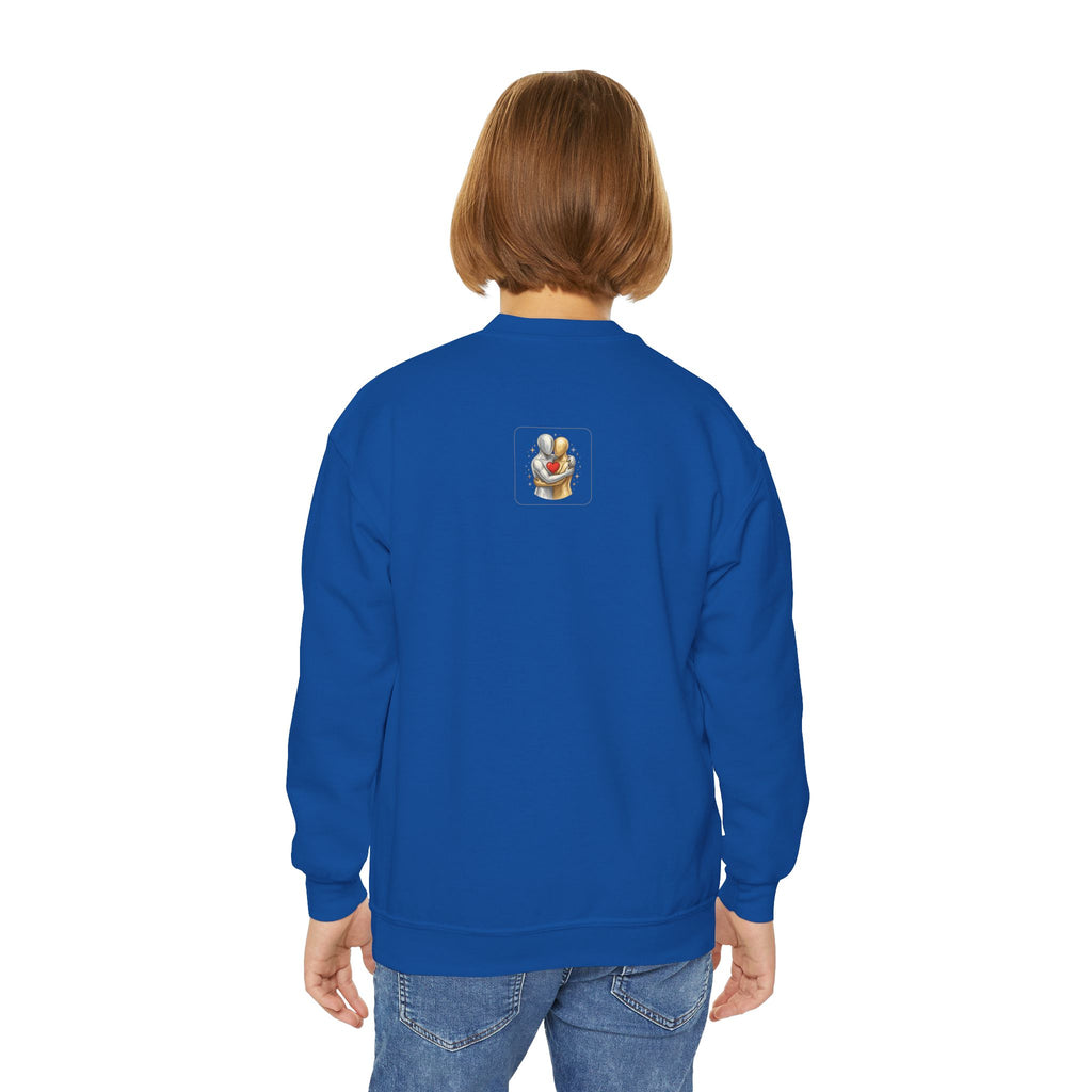 Kindness Changes Everything Youth Crewneck Sweatshirt – Inspirational Kids Pullove