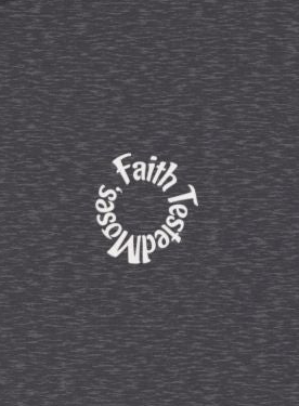 Moses – Crewneck Sweatshirt | “Faith Tested” Graphic – Five-Star Faith Series