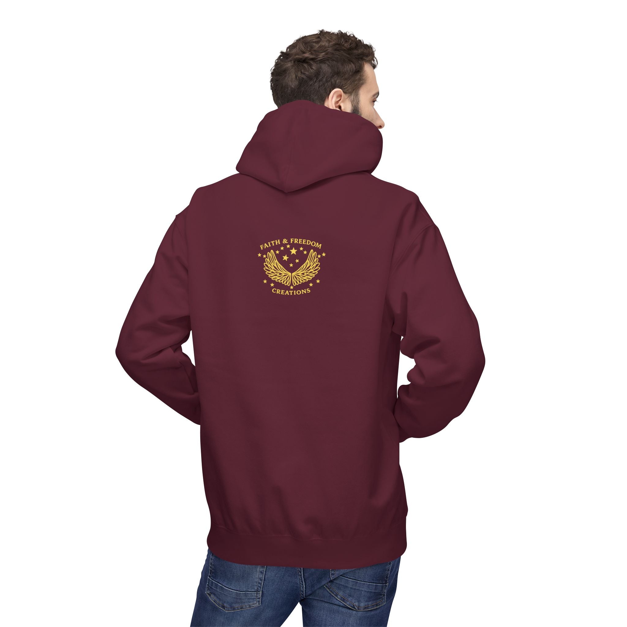 The Nations Rage – Hoodie | “But God Laughs” Scripture Pullover