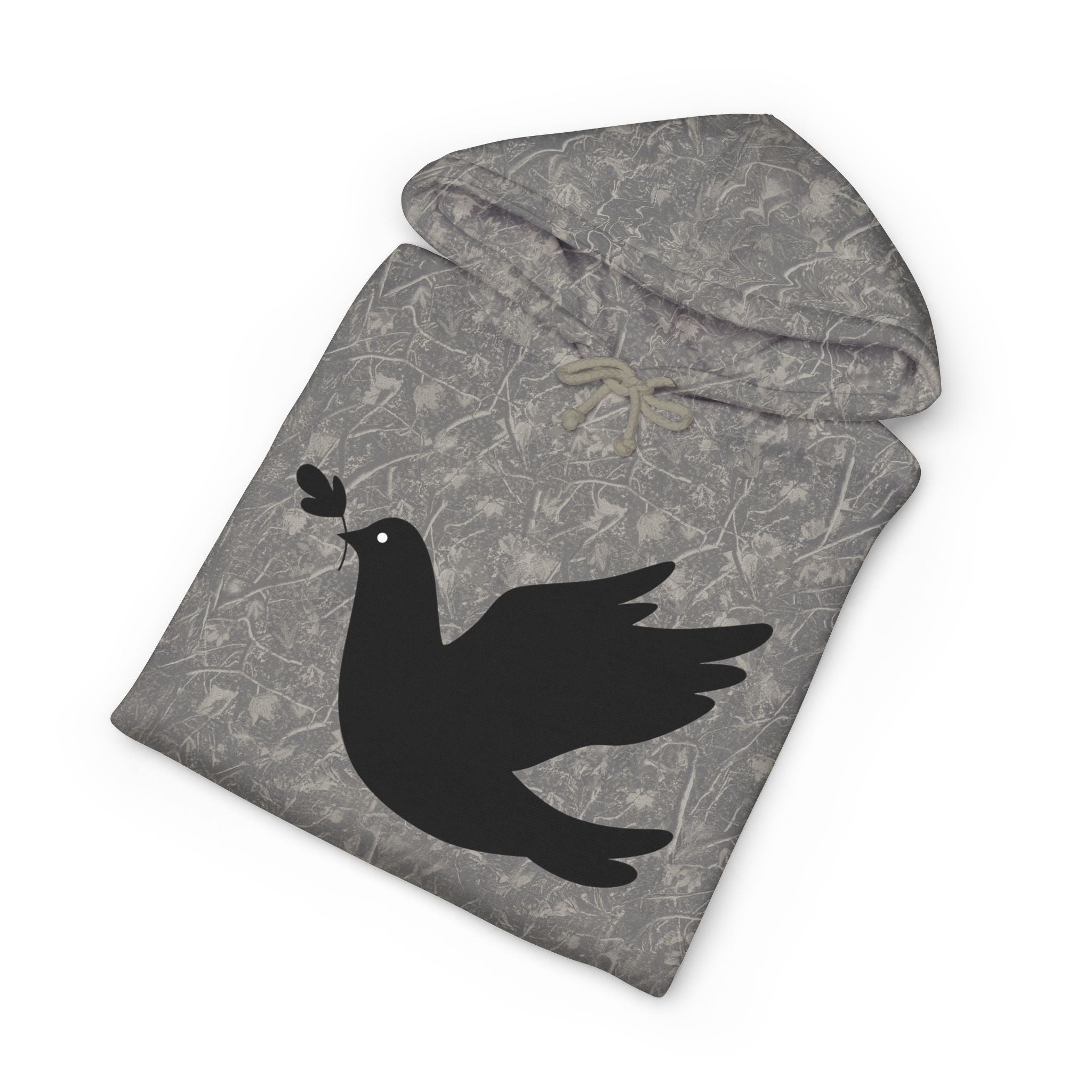 Psalm 27:1 Dove Hoodie – “The Lord is My Light & Salvation” Christian Sweatshirt | Faith Scripture Hoodie