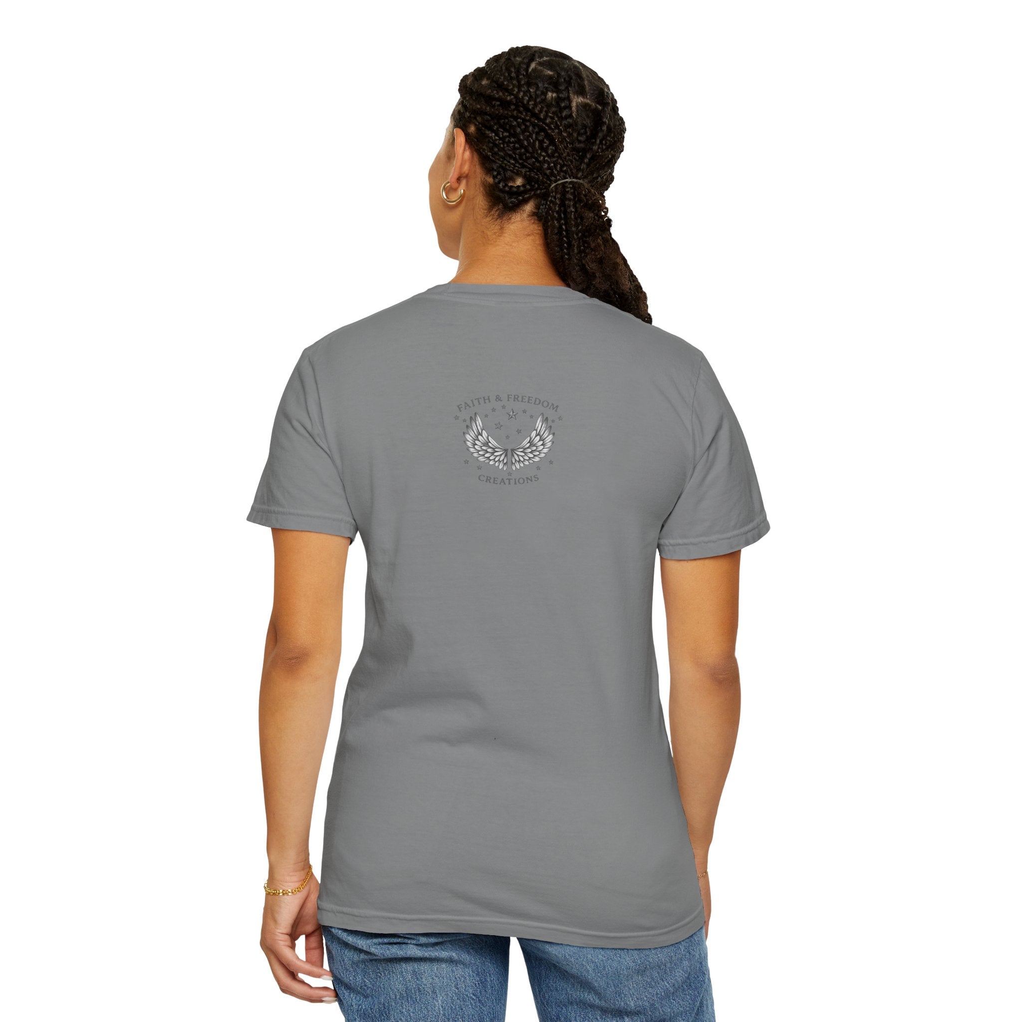 Abraham – Vintage T-Shirt | “I Trusted the Promise” Graphic – Five-Star Faith Series