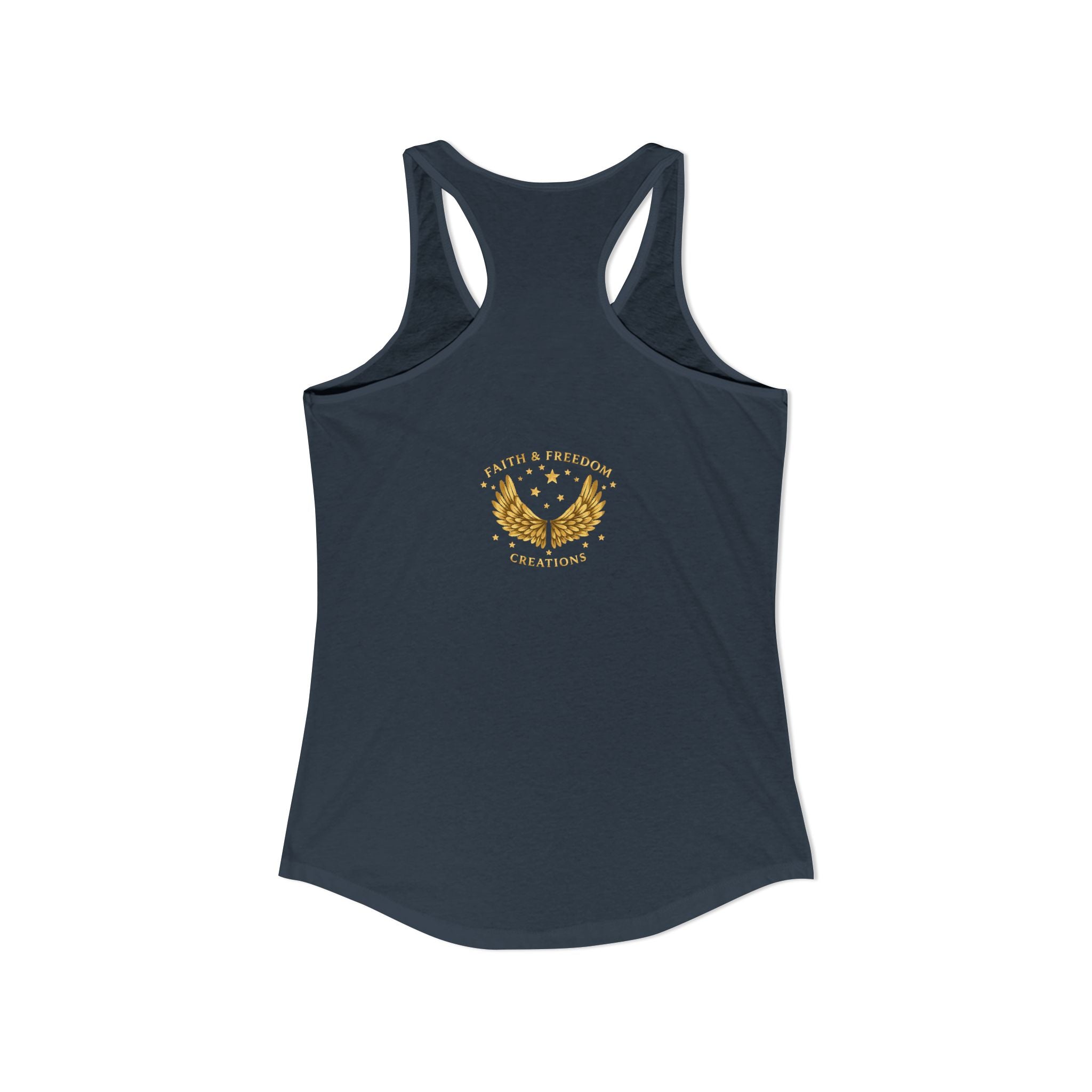 Delilah’s Salon – Women’s Racerback Tank | Vintage Review Graphic – Five-Star Faith Series