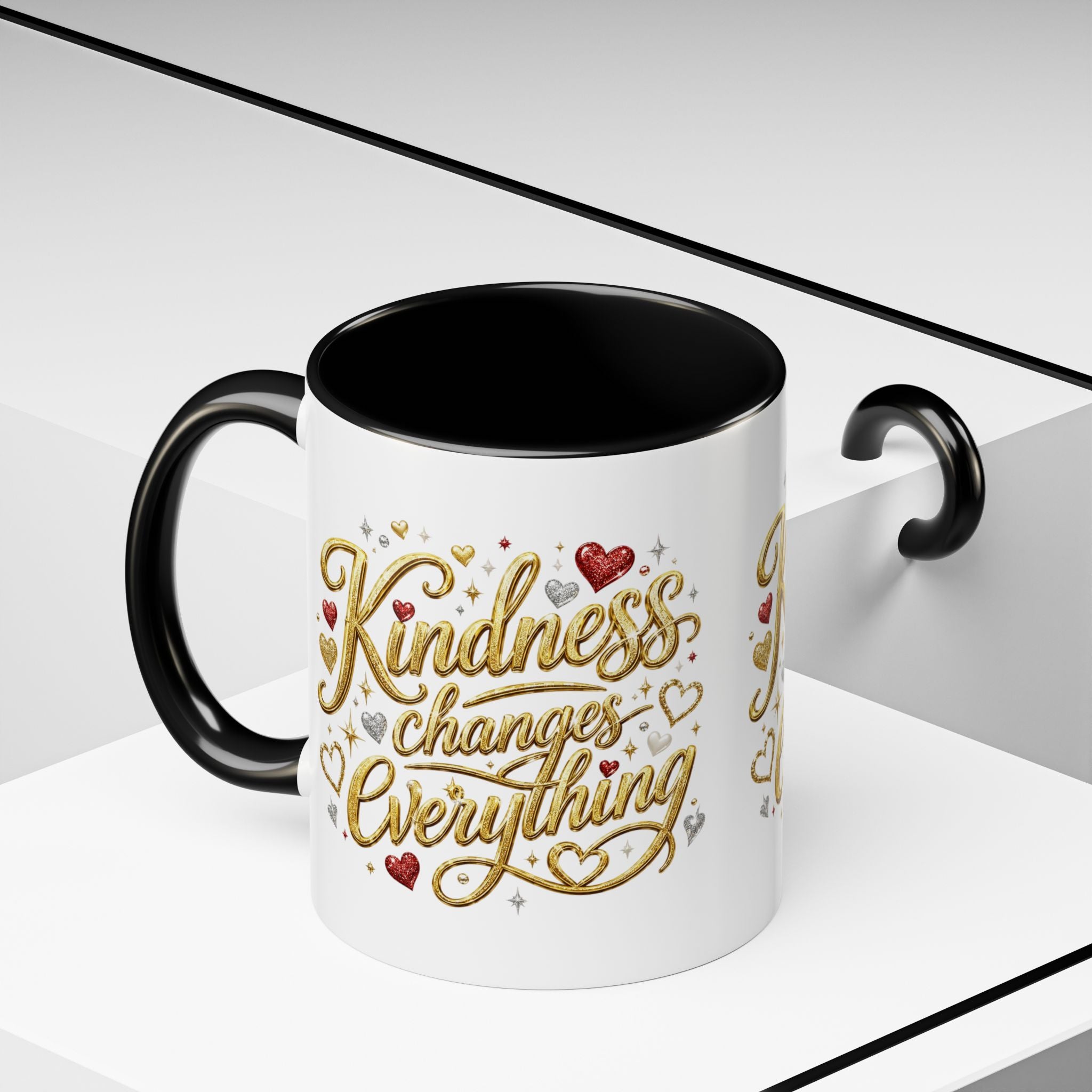 Kindness Changes Everything Coffee Mug | Inspirational Kindness Mug | Faith Freedom Creations