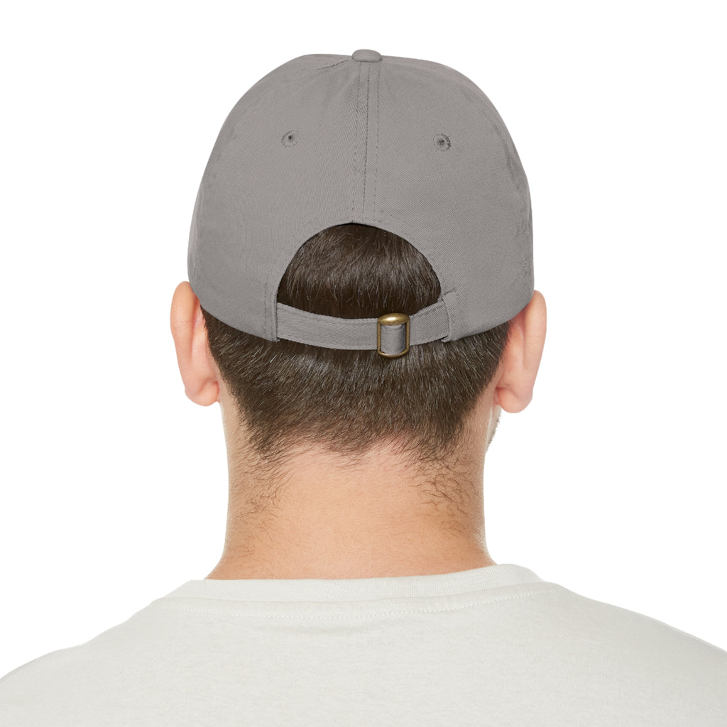 Walk Humbly Leather Patch Dad Hat | Micah 6:8 Christian Outdoor Cap | Faith Freedom Creations