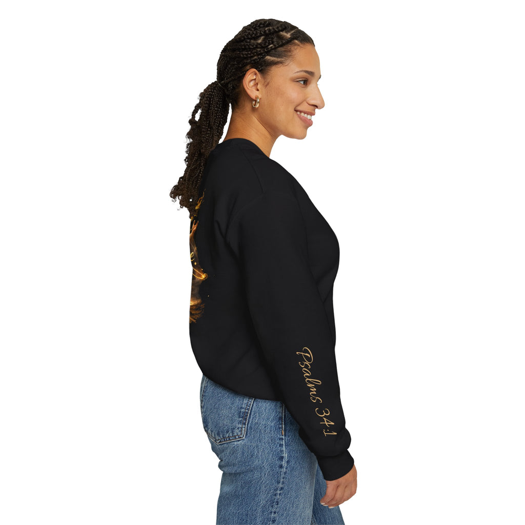 Praise Psalm 150 Sweatshirt | Christian Faith Crewneck Pullover | Inspirational Worship Apparel