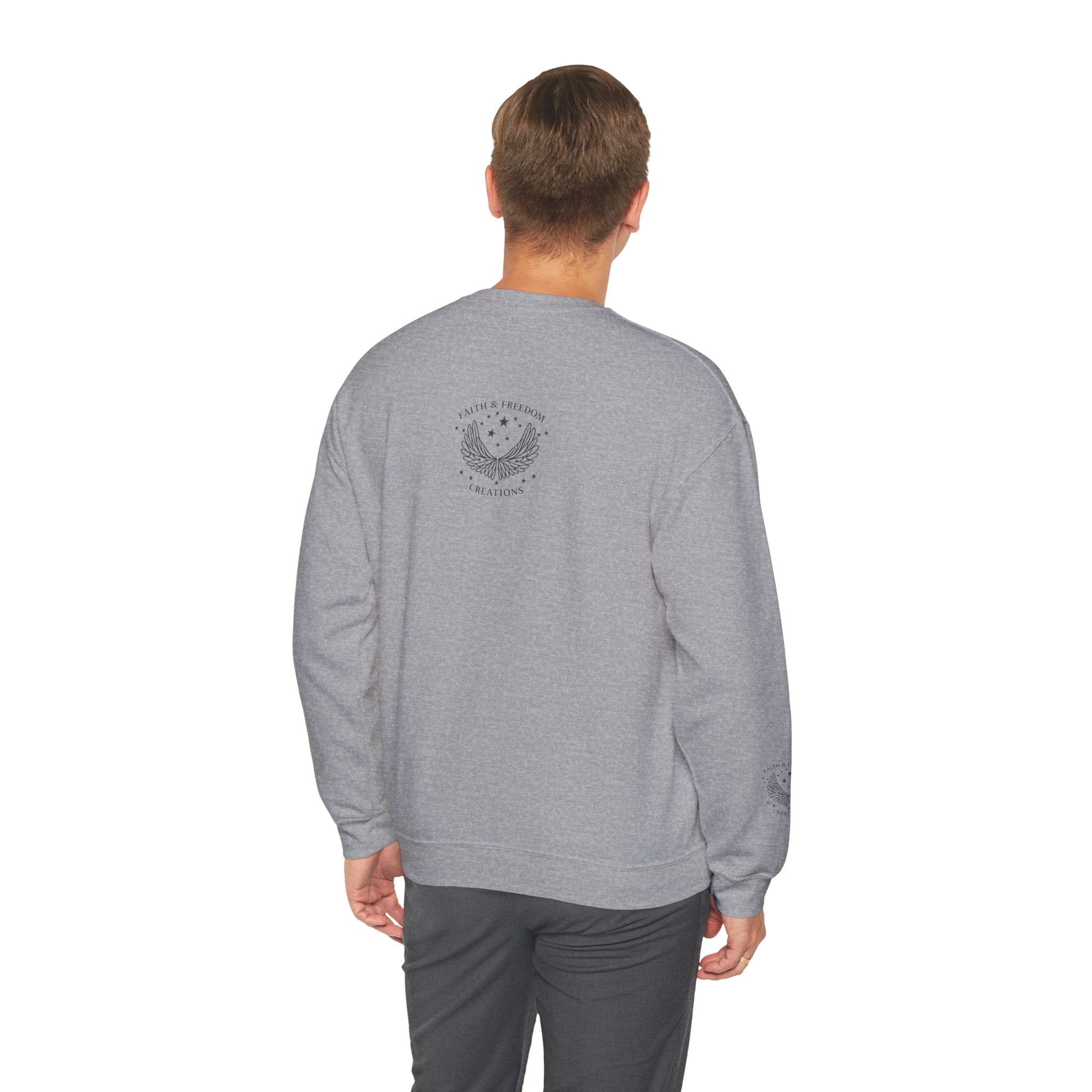 Tower of Babel – Crewneck Sweatshirt | “Review” Vintage Graphic – Five-Star Faith Series