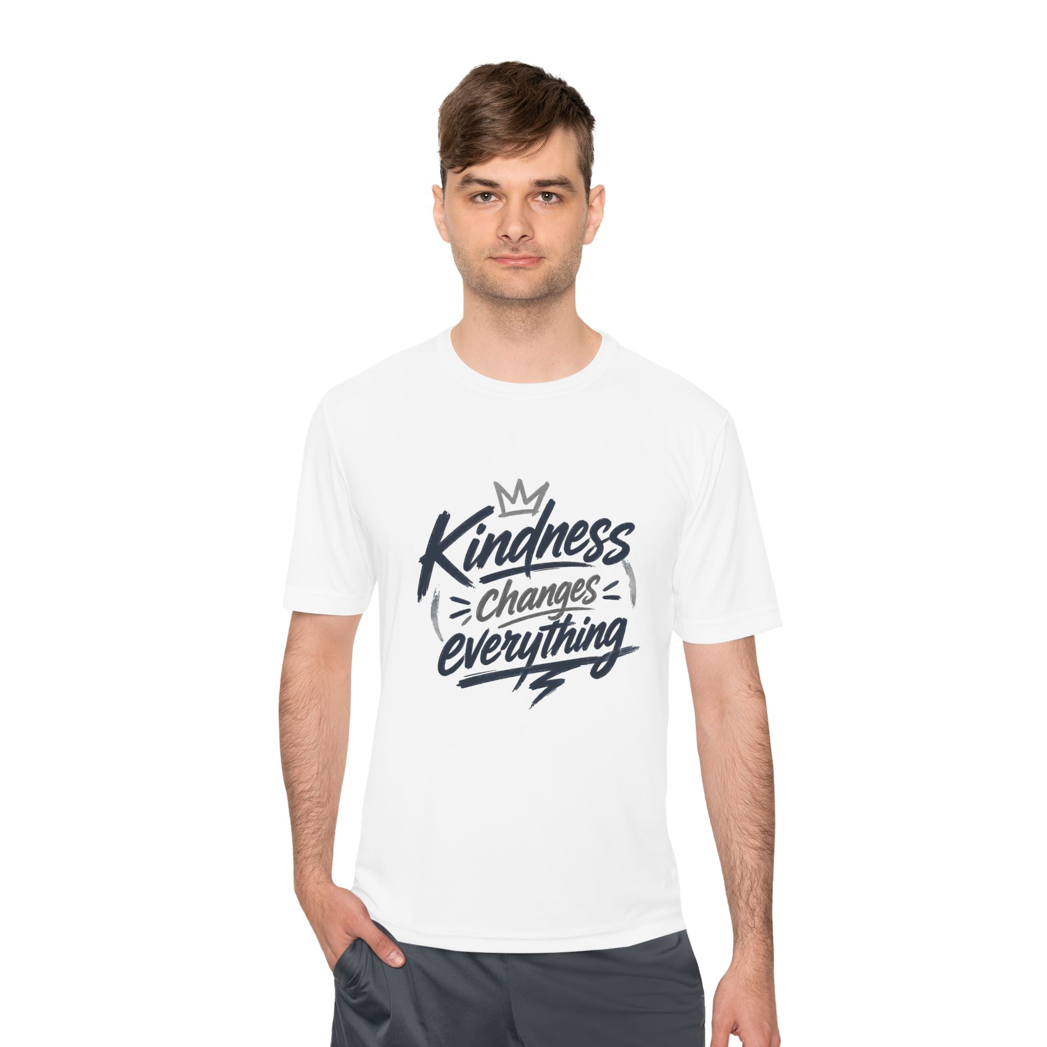 Kindness Changes Everything Tee – Inspirational Moisture-Wicking Performance Shirt