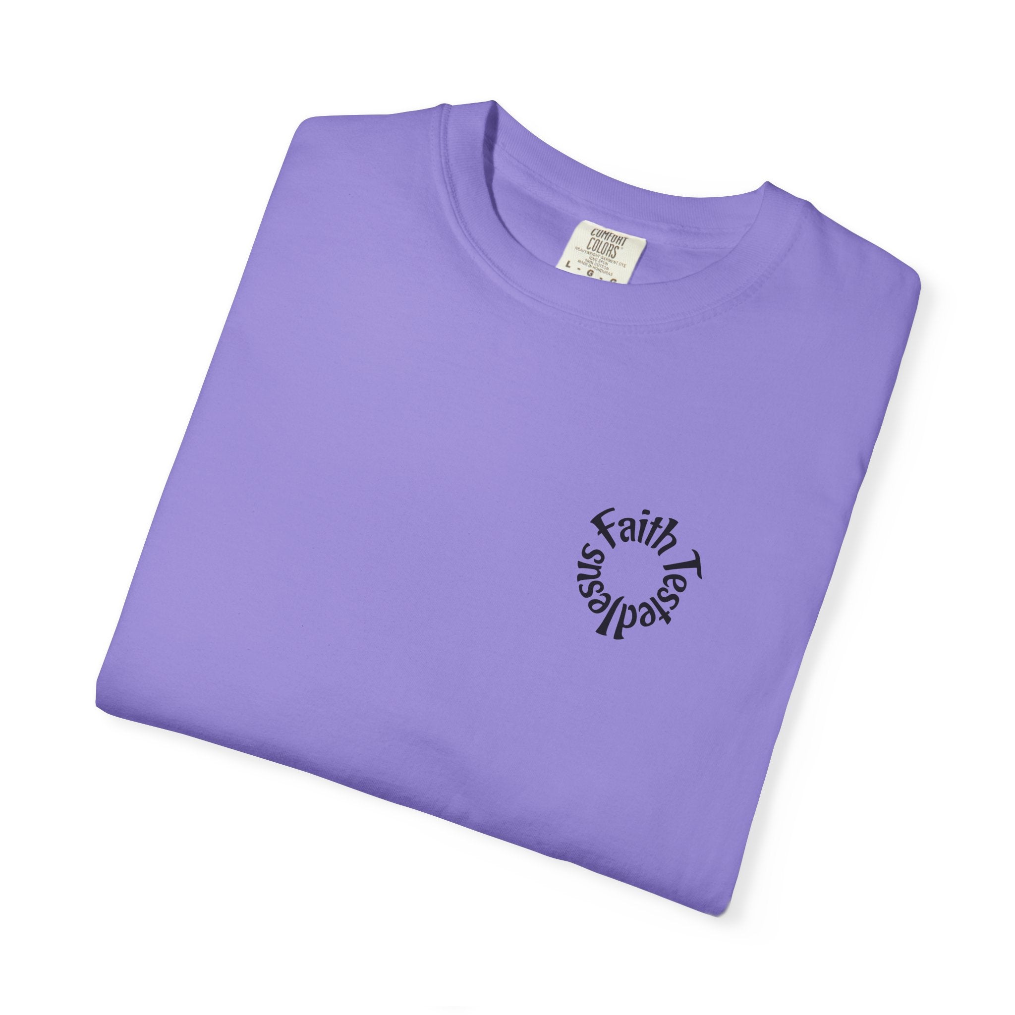 Jesus Loves You Personalized Faith T-Shirt — Custom Back Christian Graphic Tee