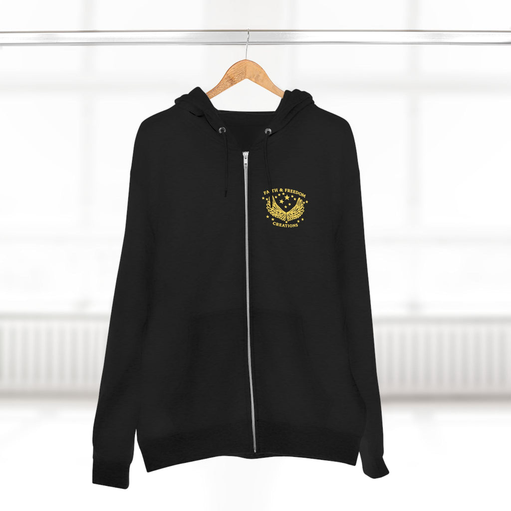 Cherish Loyalty – Zip Hoodie | Micah 6:8 Scripture Graphic