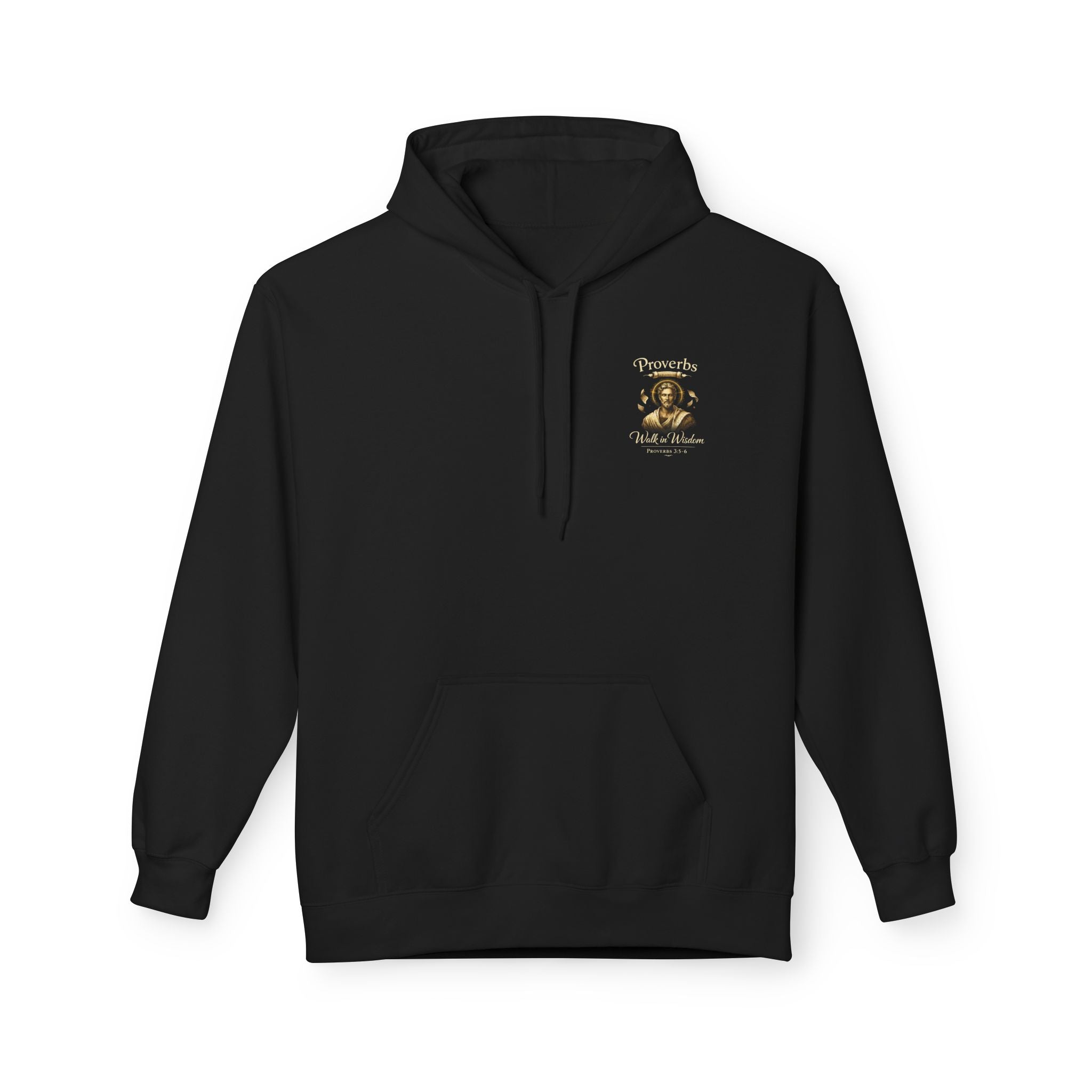 Proverbs “Trust in the Lord” Hoodie – Christian Scripture Pullover | Proverbs 3:5 Faith Sweatshirt