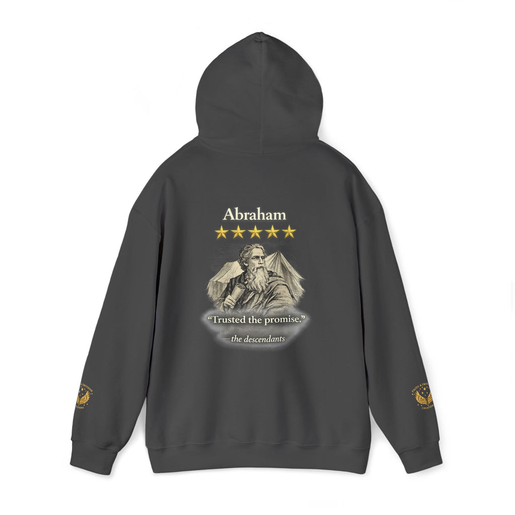 Abraham – Patriarch Hoodie | “I Trusted the Promise” Graphic – Five-Star Faith Series