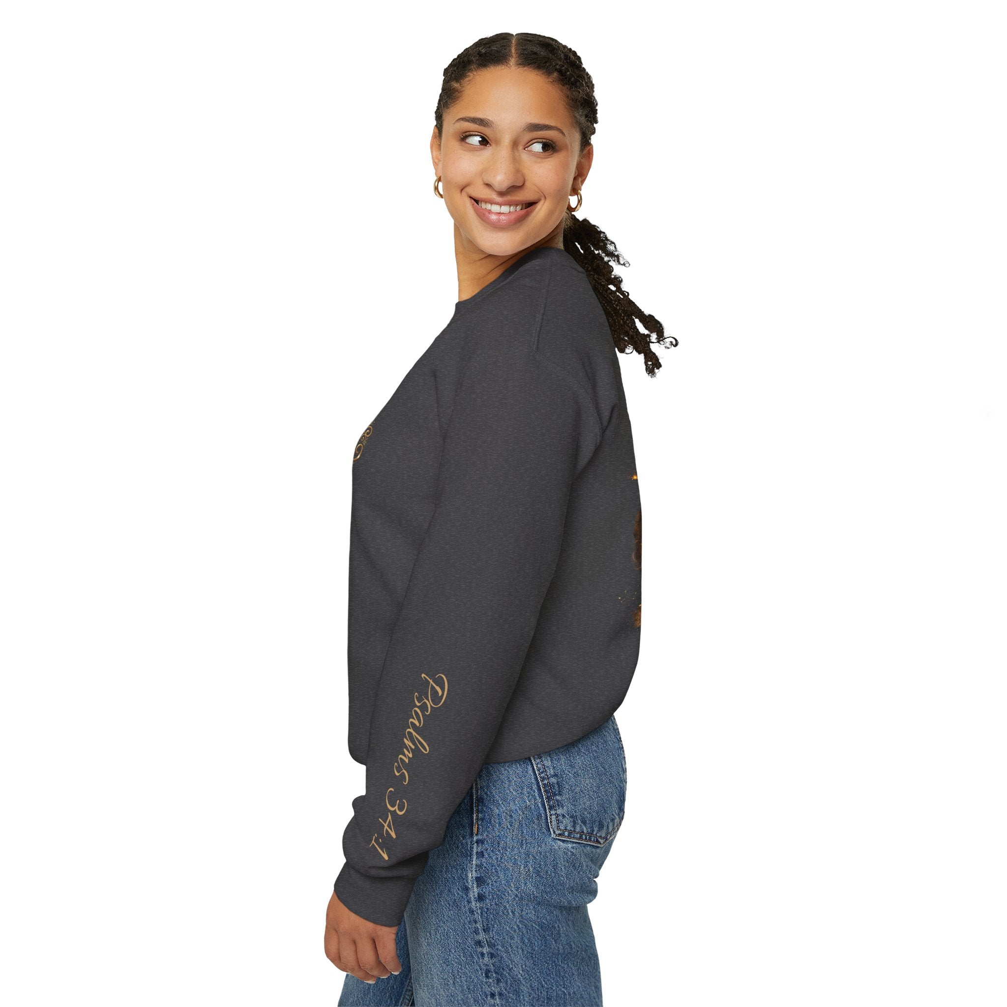 Praise Psalm 150 Sweatshirt | Christian Faith Crewneck Pullover | Inspirational Worship Apparel