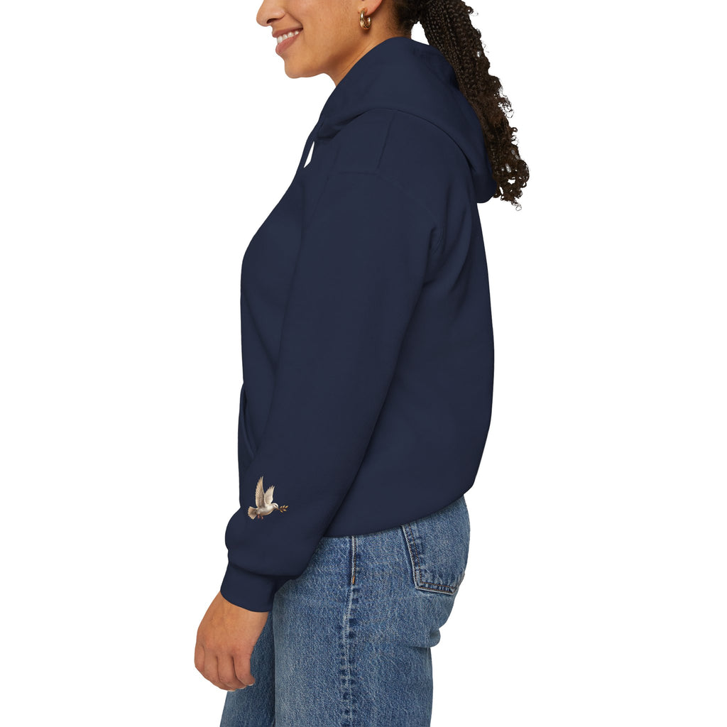 Love People Anyway Hoodie | Inspirational Christian Hooded Sweatshirt | Faith Freedom Creations