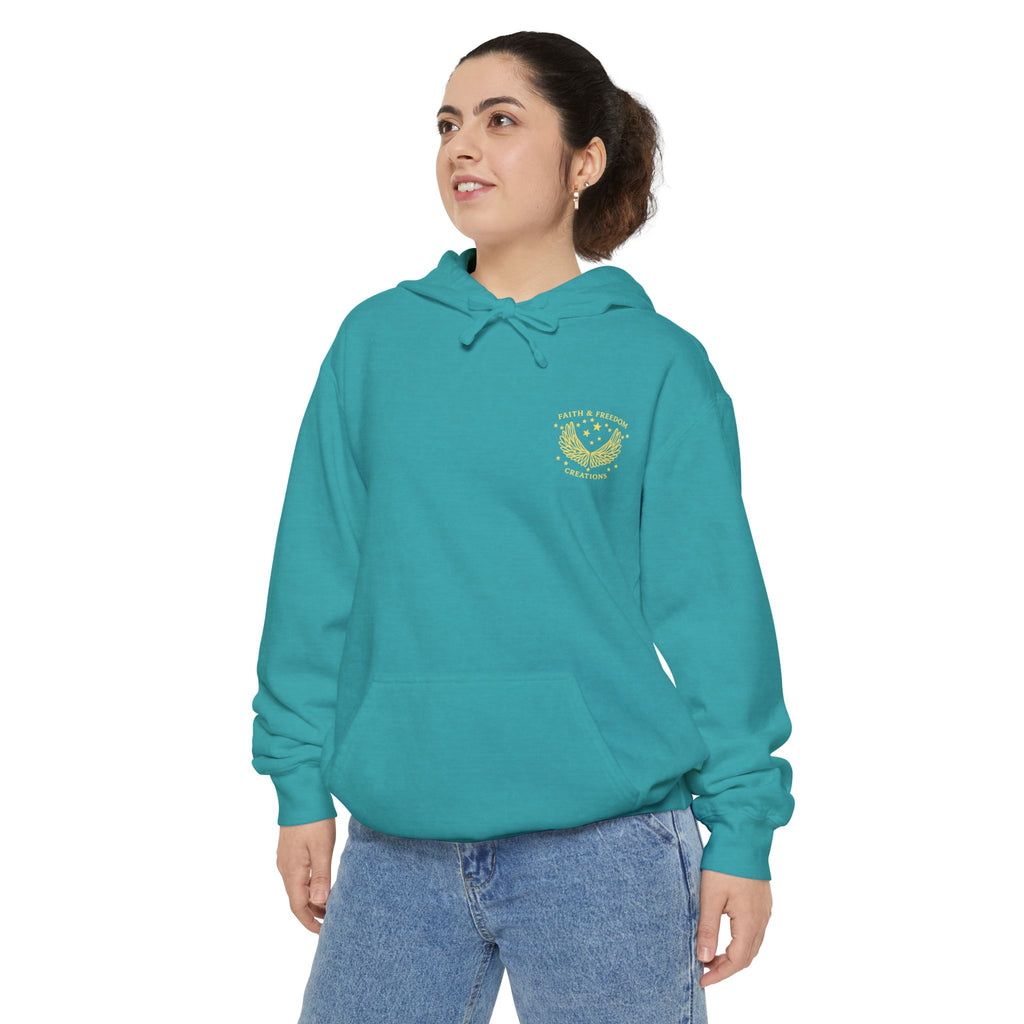 Manna Catering Co. – Hoodie | “Manna Review” Vintage Graphic – Five-Star Faith Series