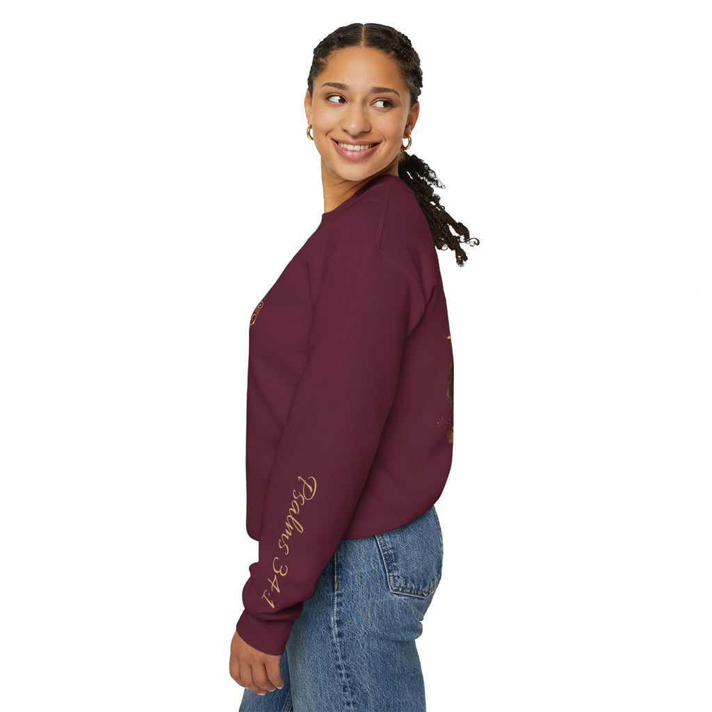 Praise Psalm 150 Sweatshirt | Christian Faith Crewneck Pullover | Inspirational Worship Apparel