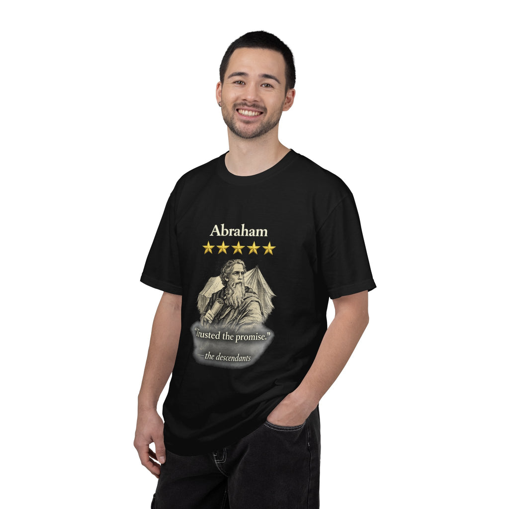 Abraham – Vintage T-Shirt | “I Trusted the Promise” Graphic – Five-Star Faith Series