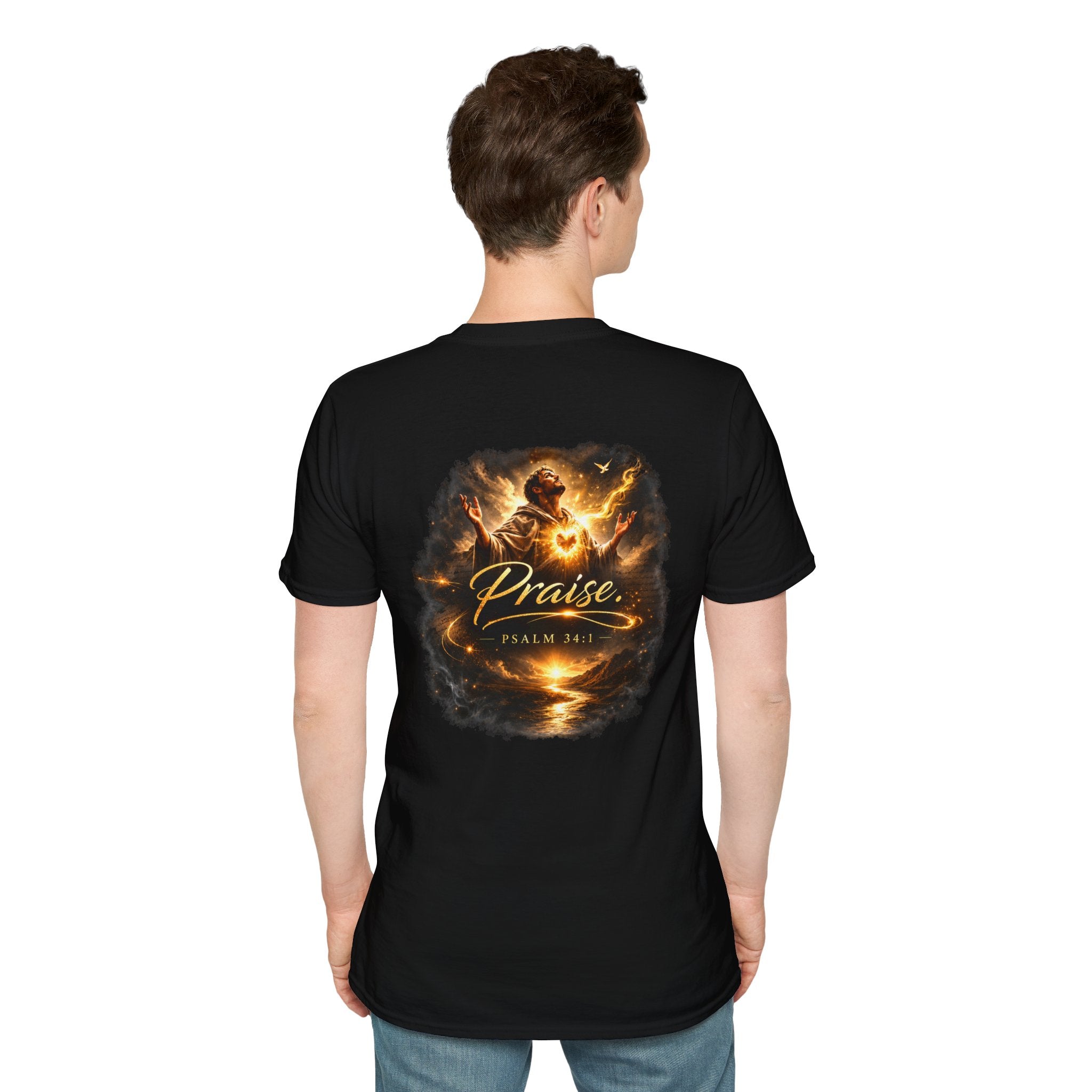 Dove of Peace Pocket T-Shirt | Pray Love Remember Christian Tee | Faith Freedom Creations