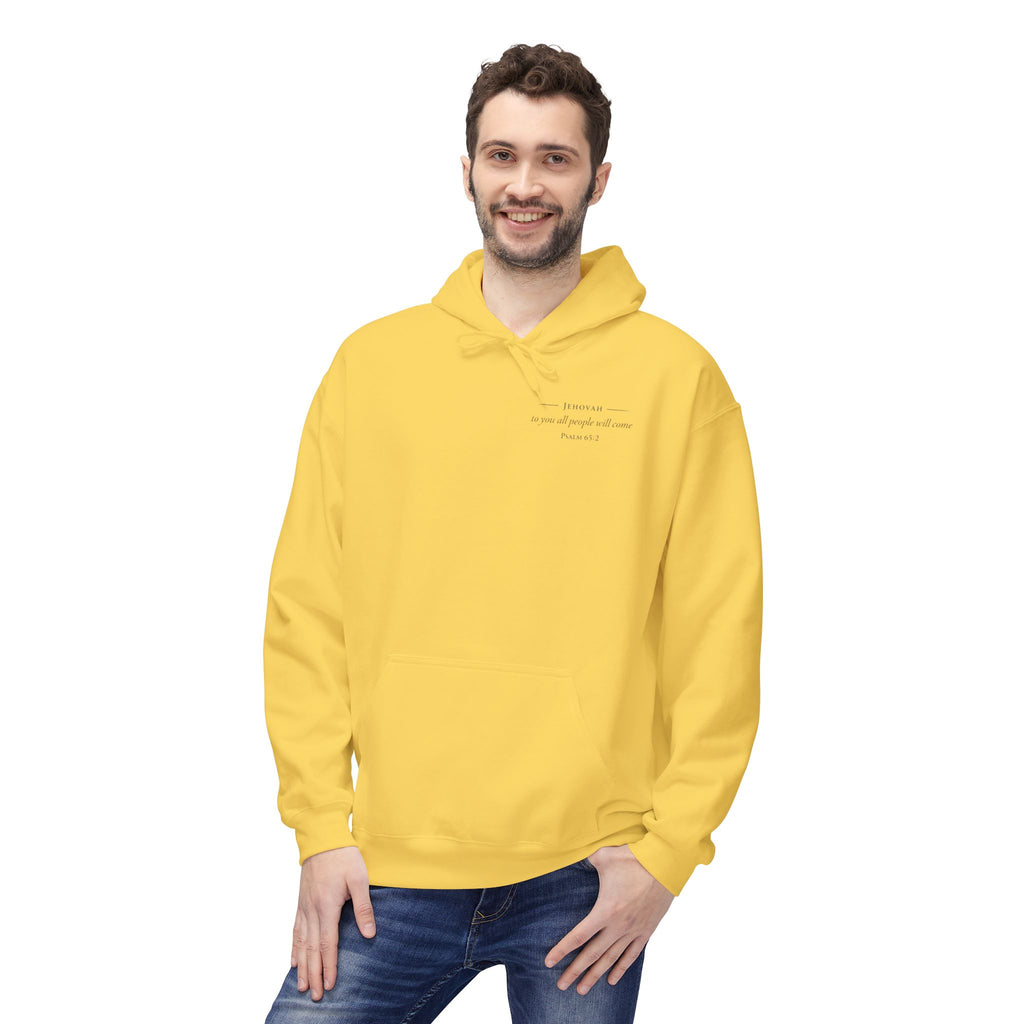 Prayer Hoodie – “O Hearer of Prayer” Psalm 65:2 Christian Pullover | Faith & Freedom Creations