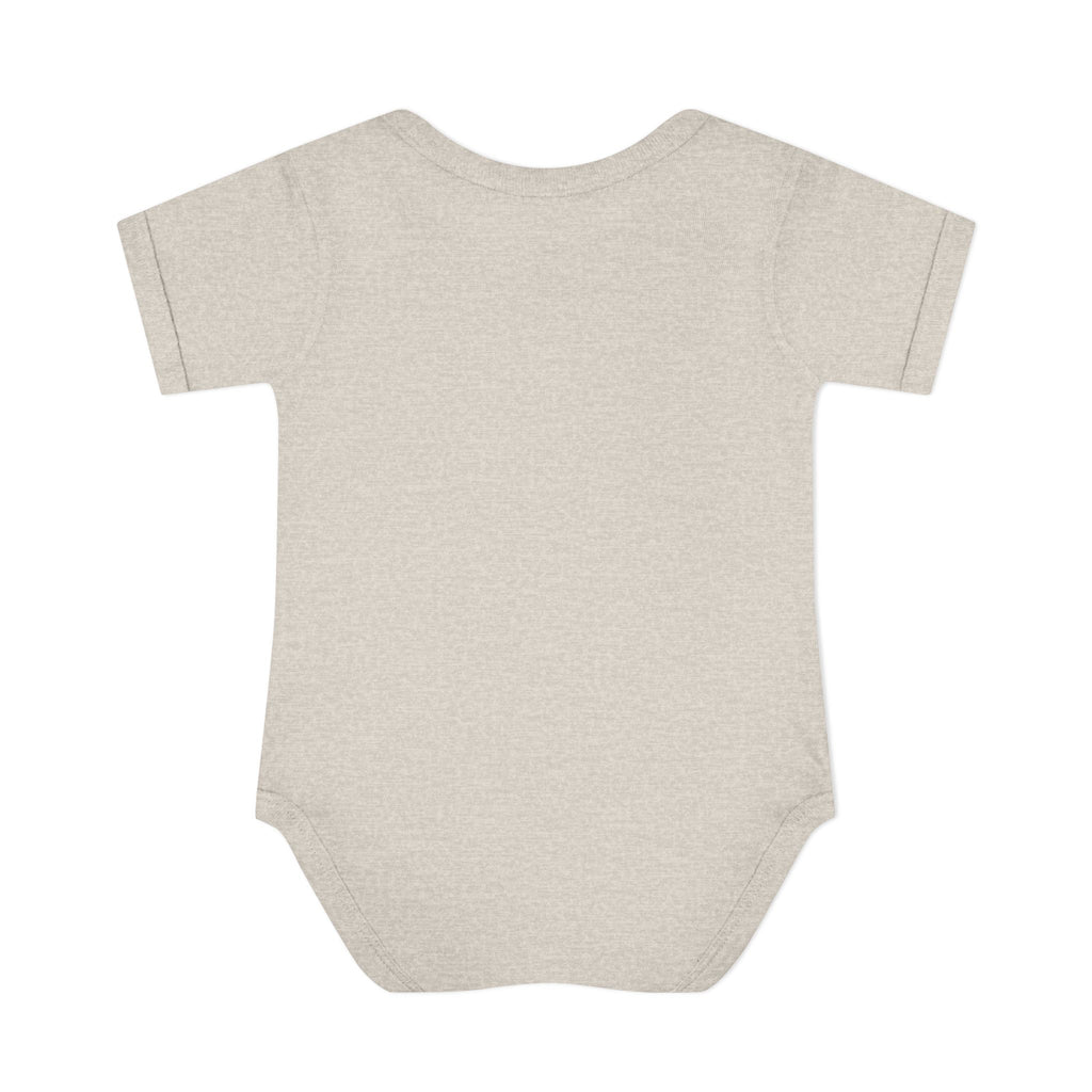 Pastel Moon & Stars Baby Bodysuit – Sleepy Moon Newborn Onesie | Cozy Baby Outfit