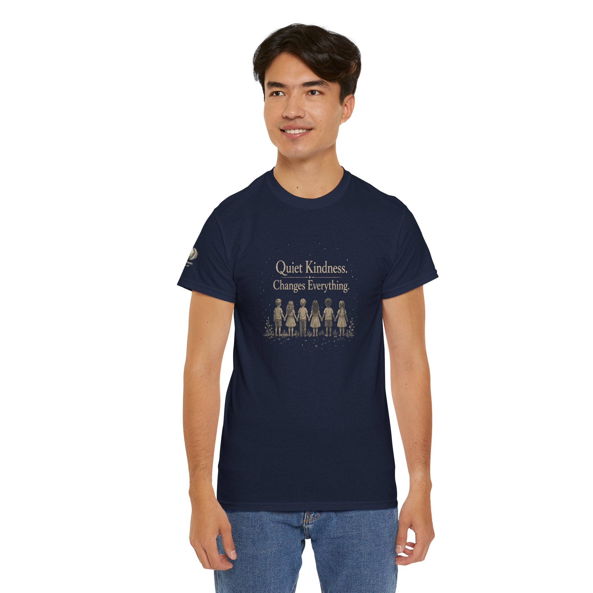 Kindness Graphic Tee – “Quiet Kindness Changes Everything” Inspirational T-Shirt