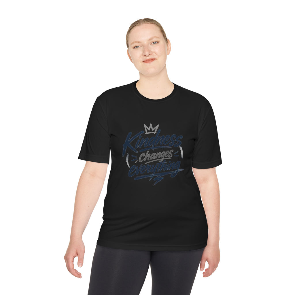 Kindness Changes Everything Tee – Inspirational Moisture-Wicking Performance Shirt