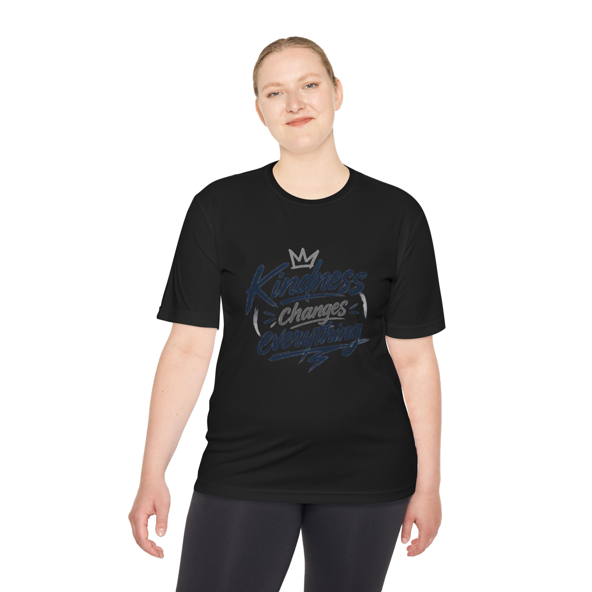 Kindness Changes Everything Tee – Inspirational Moisture-Wicking Performance Shirt