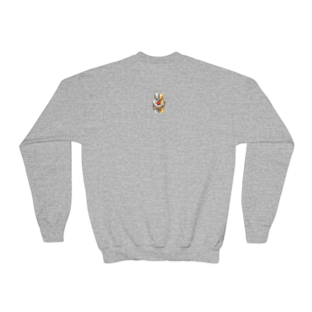 Kindness Changes Everything Youth Crewneck Sweatshirt – Inspirational Kids Pullove