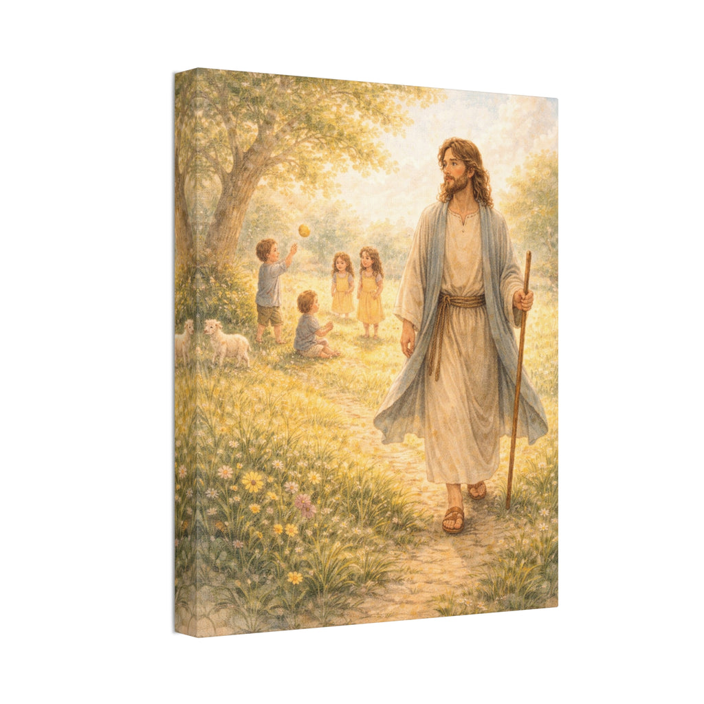 Walking Among Us Canvas — The Good Shepherd (John 10:11)