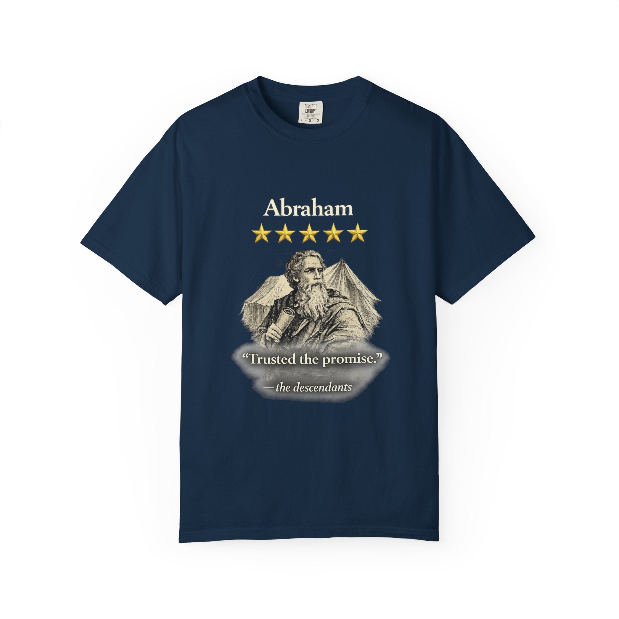 I Trusted the Promise Vintage T-Shirt - Abraham Five-Star Faith Series