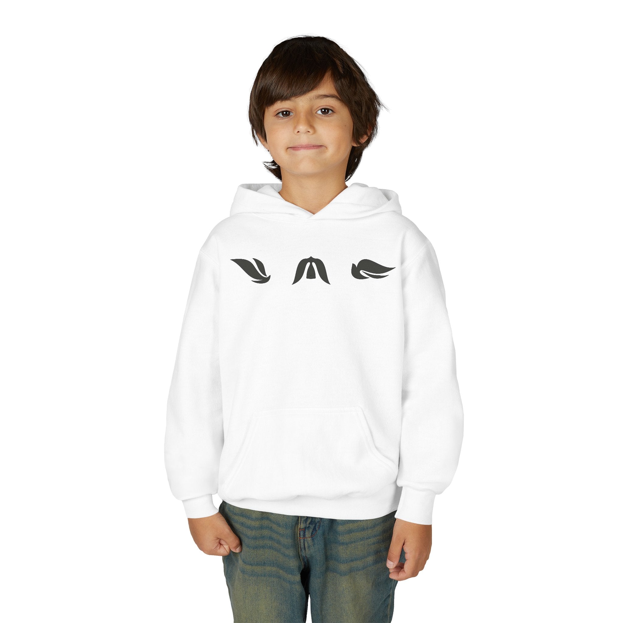 Youth “The Lord is My Light & Salvation” Hoodie – Psalm 27 Christian Kids Sweatshirt