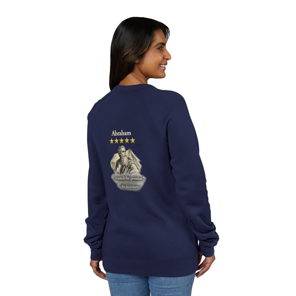 Abraham— "I trusted the promise" Graphic Crewneck Sweatshirt