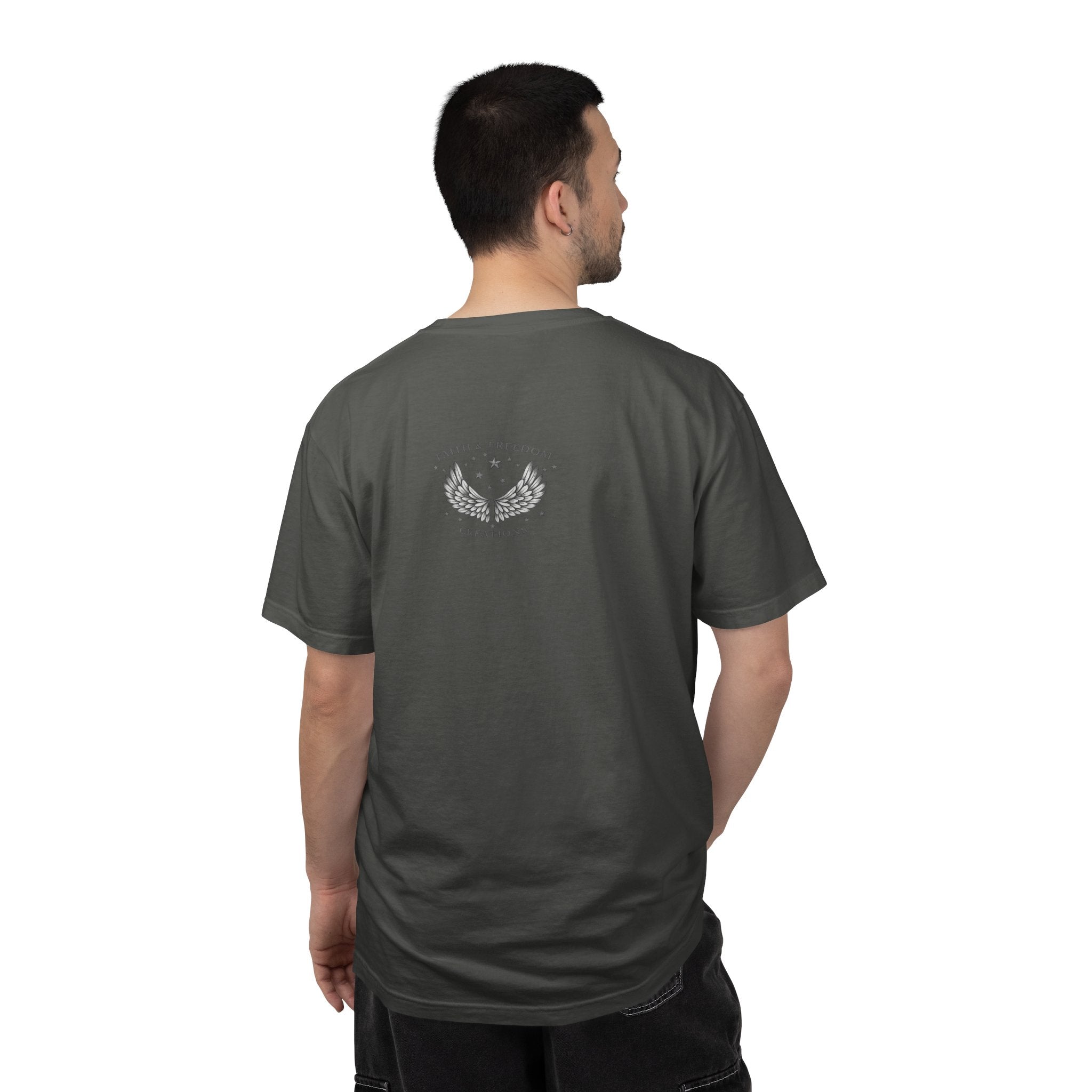 Abraham – Vintage T-Shirt | “I Trusted the Promise” Graphic – Five-Star Faith Series