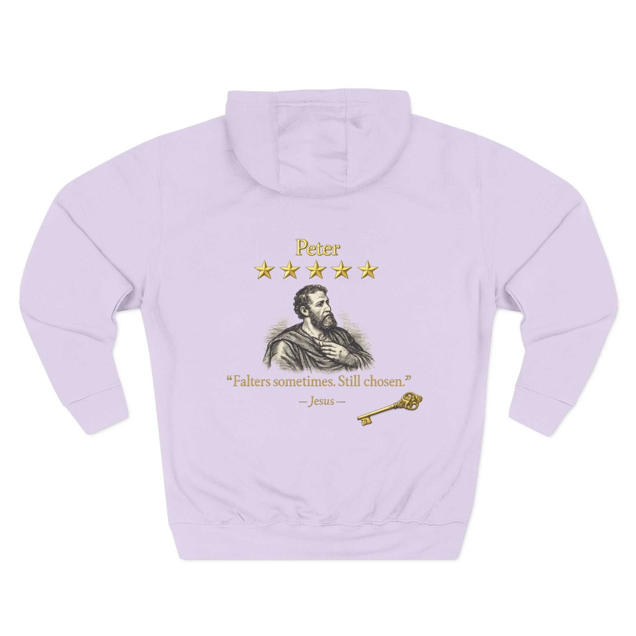 Peter Hoodie - Fallen Sometimes Still Chosen Five-Star Faith Series