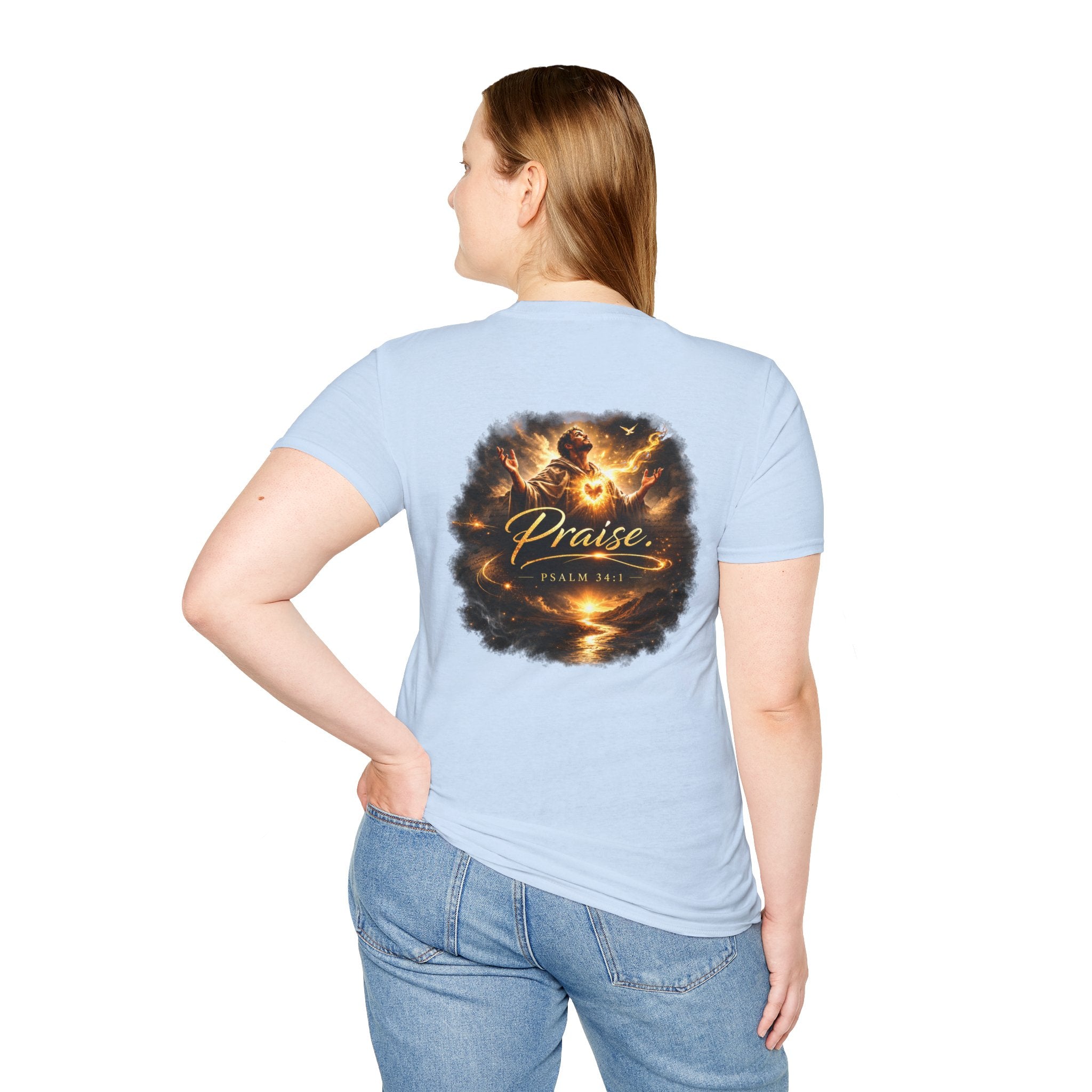Dove of Peace Pocket T-Shirt | Pray Love Remember Christian Tee | Faith Freedom Creations