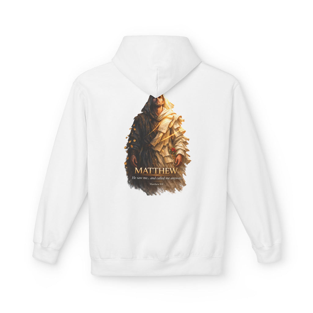 Matthew Gospel Hoodie | Inspirational Christian Faith Hoodie | Scripture Inspired Pullover