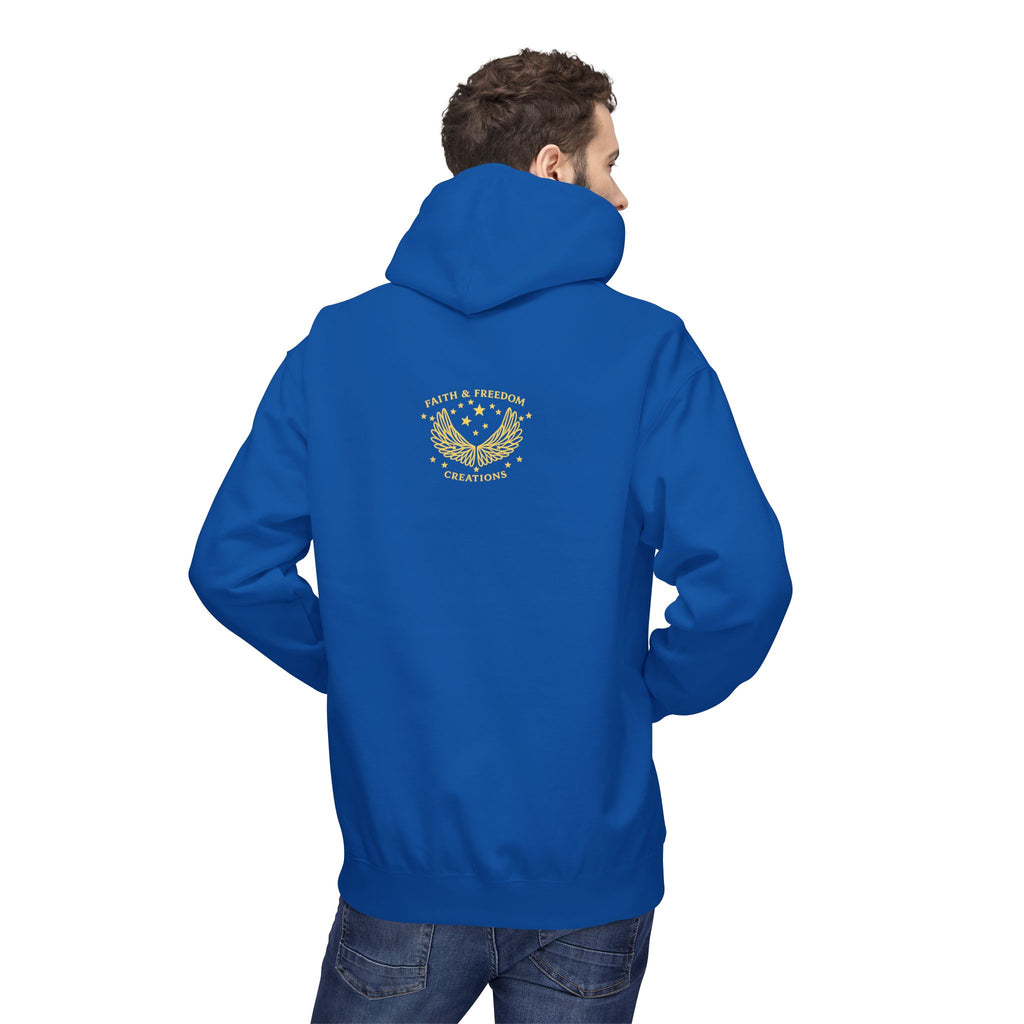 The Nations Rage – Hoodie | “But God Laughs” Scripture Pullover
