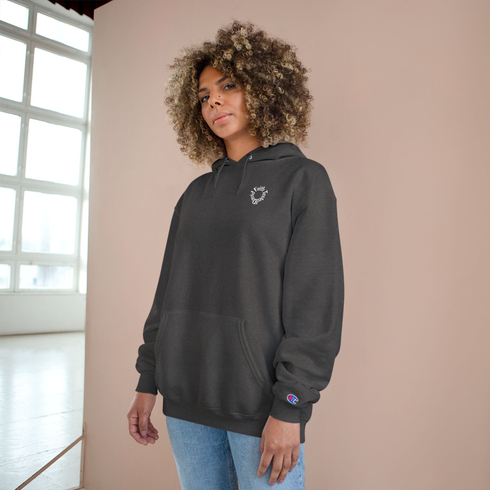 David & Goliath – Champion Hoodie | Giant Graphic – Five-Star Faith Series