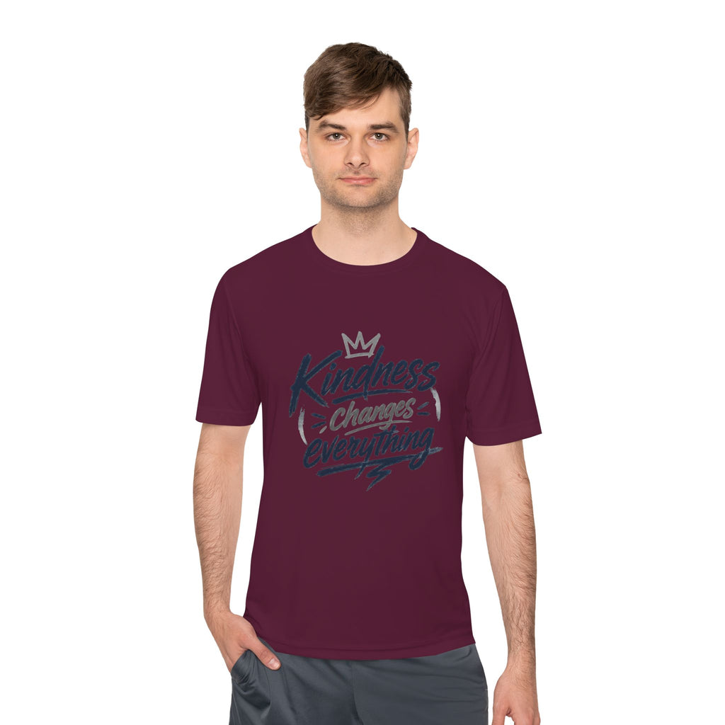 Kindness Changes Everything Tee – Inspirational Moisture-Wicking Performance Shirt