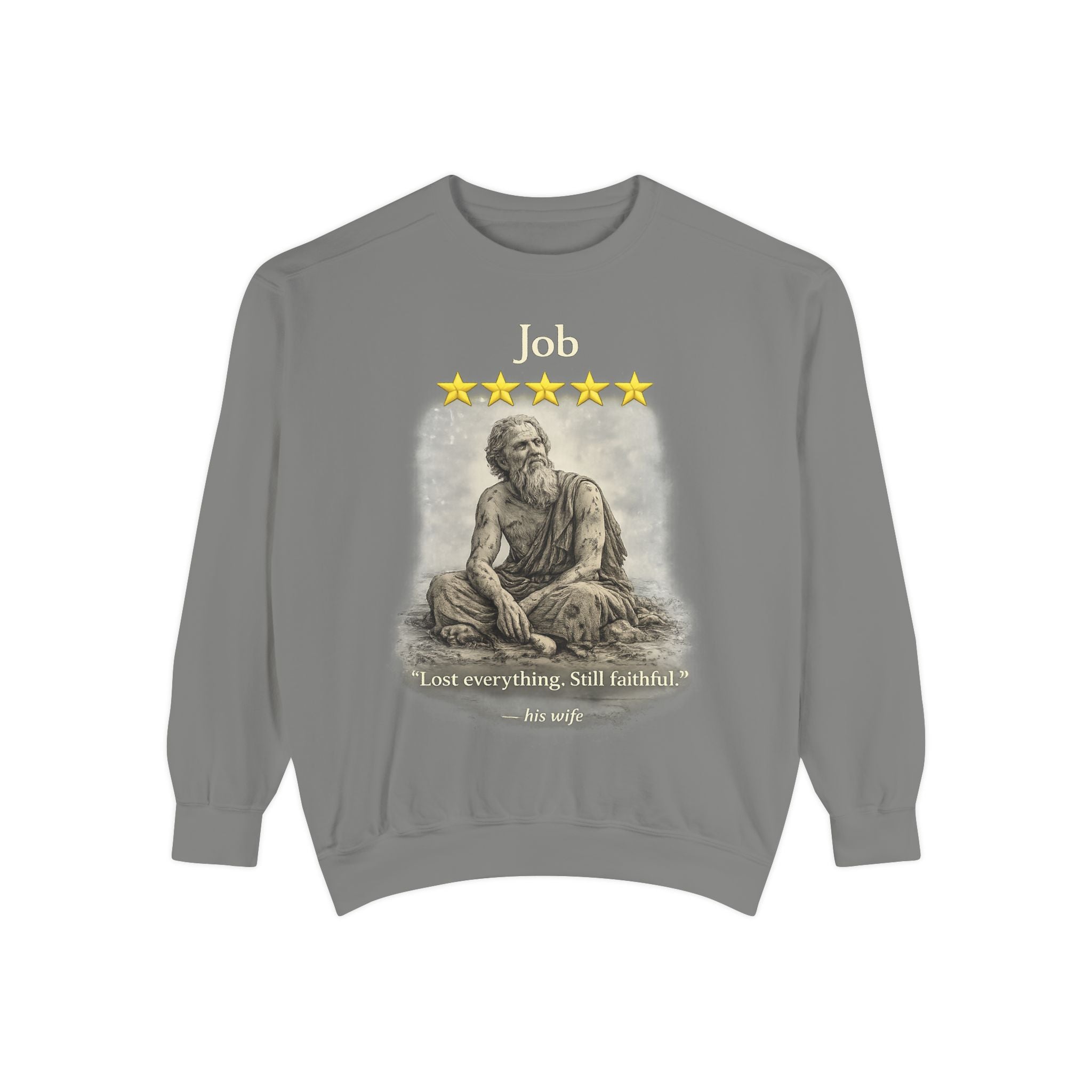Faithful Through It All Sweatshirt — "I Lost Everything, Still Faithful" Christian Pullover-⭐ Five-Star Faith Series⭐