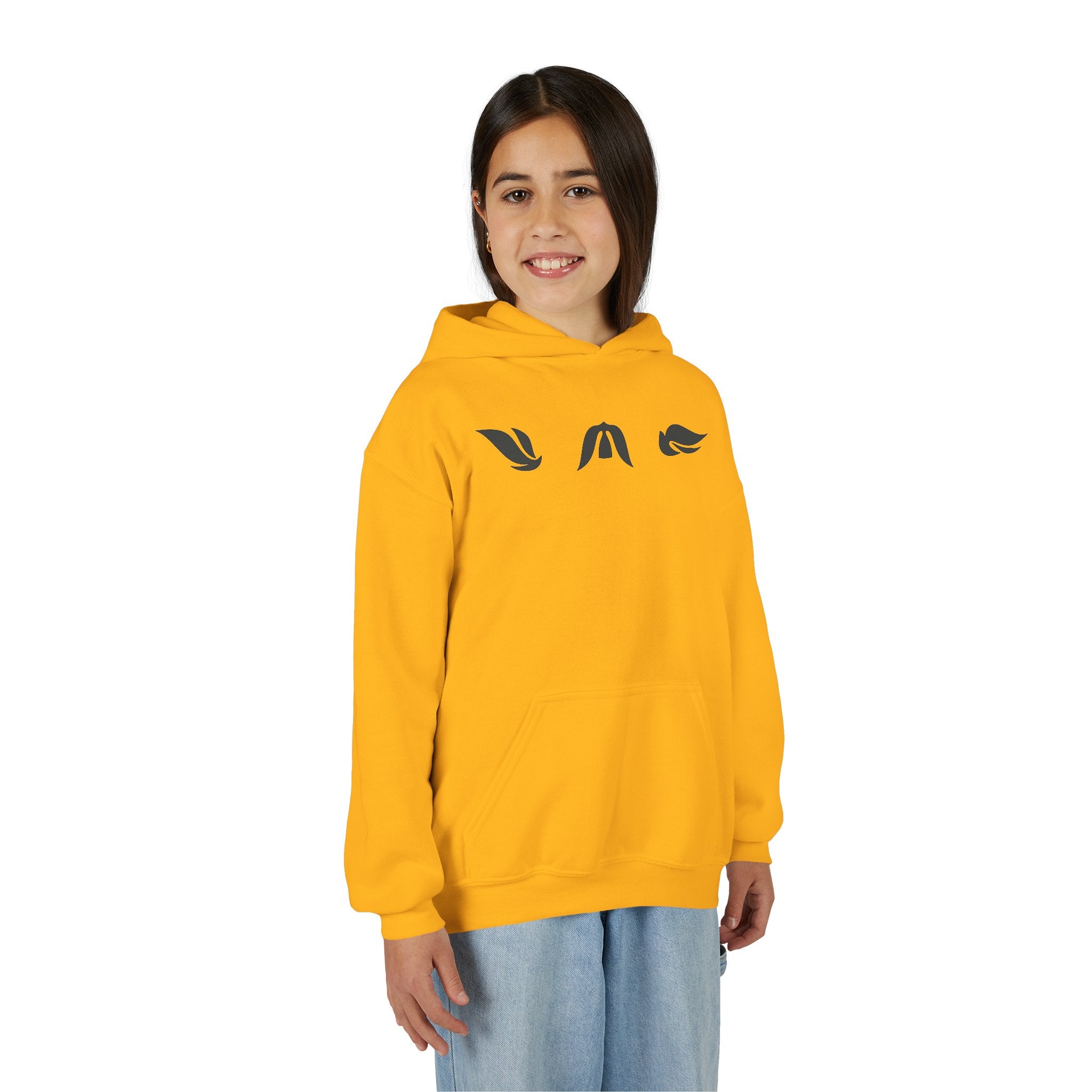 Youth “The Lord is My Light & Salvation” Hoodie – Psalm 27 Christian Kids Sweatshirt