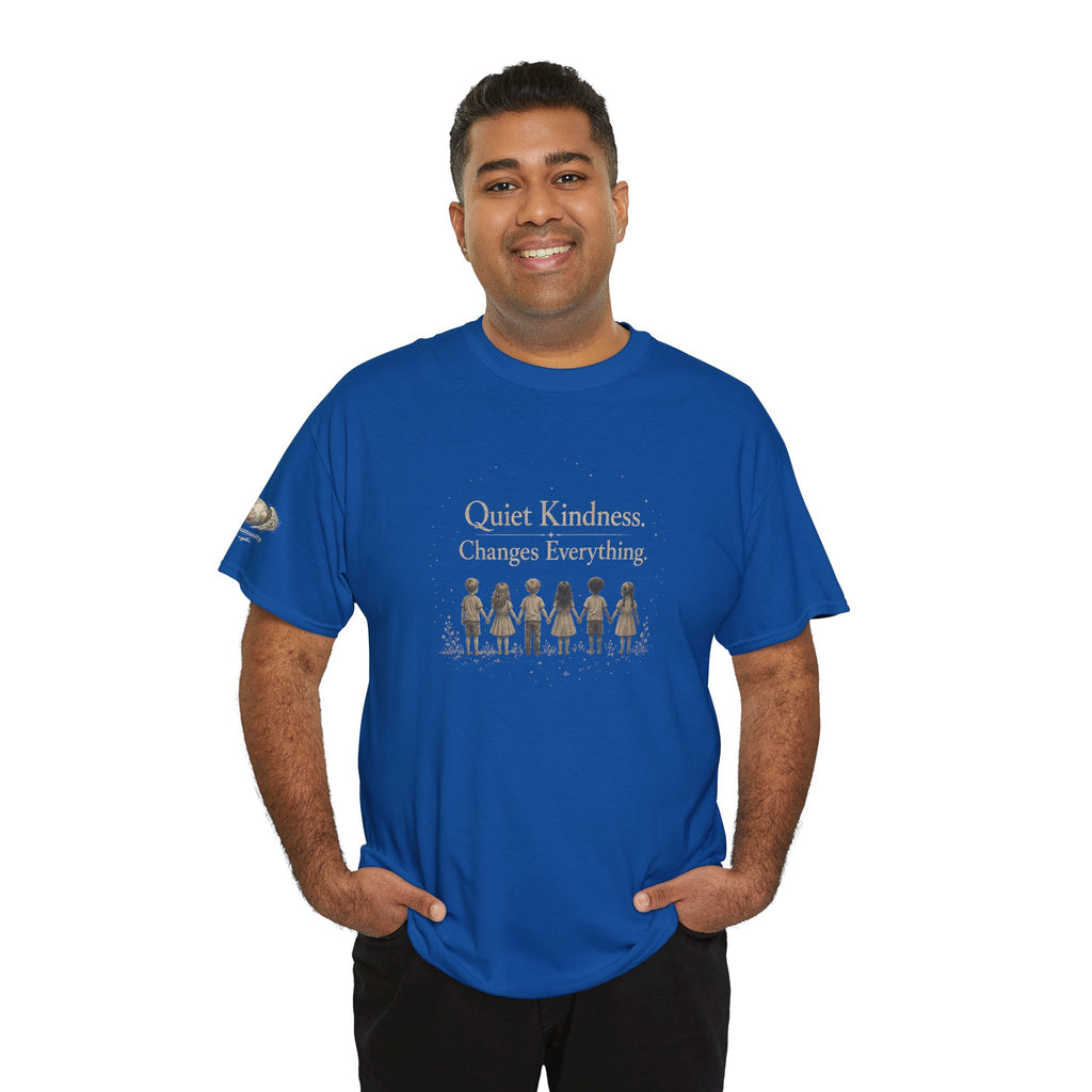 Kindness Graphic Tee – “Quiet Kindness Changes Everything” Inspirational T-Shirt