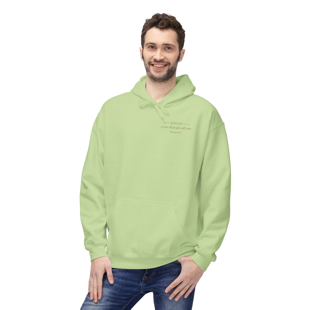 Prayer Hoodie – “O Hearer of Prayer” Psalm 65:2 Christian Pullover | Faith & Freedom Creations