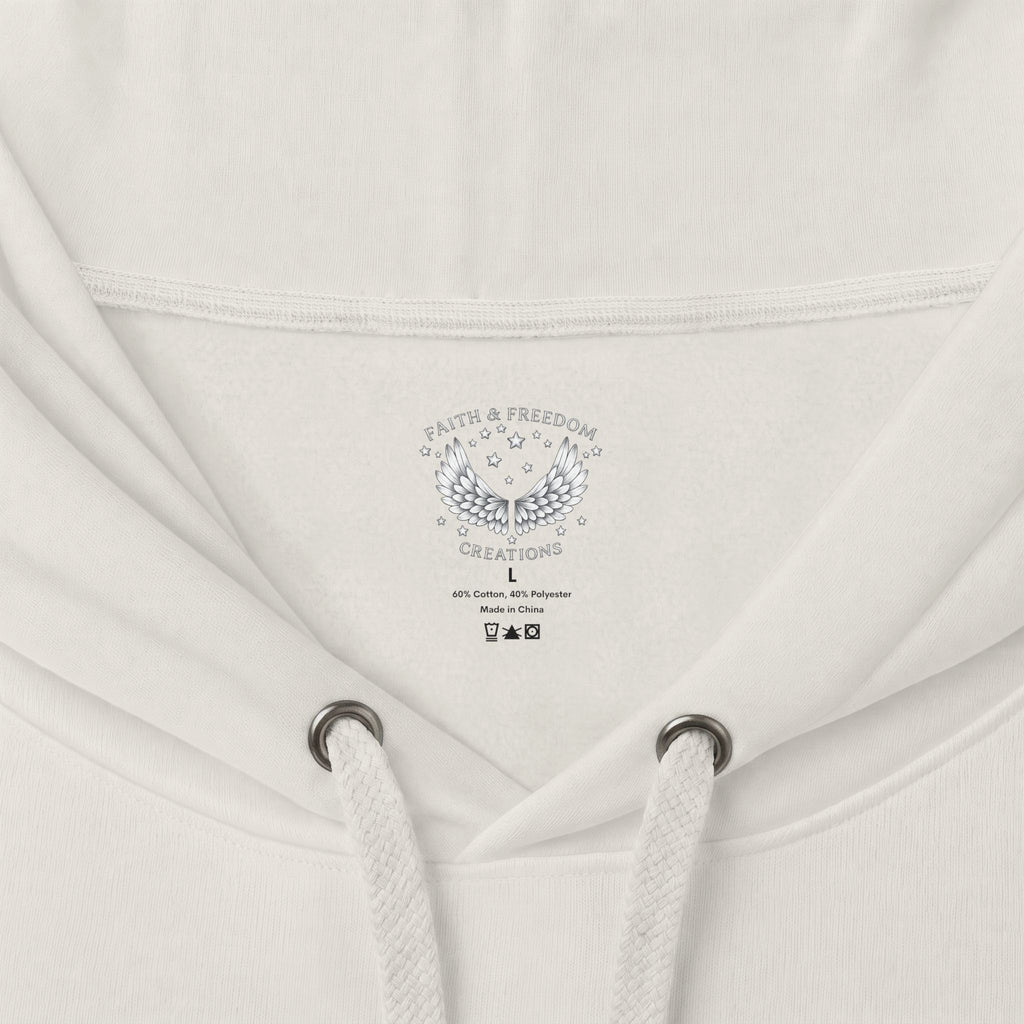 Kindness Changes Everything Heavyweight Hoodie | Vintage Patch Christian Hoodie | Inspirational Fleece Sweatshirt