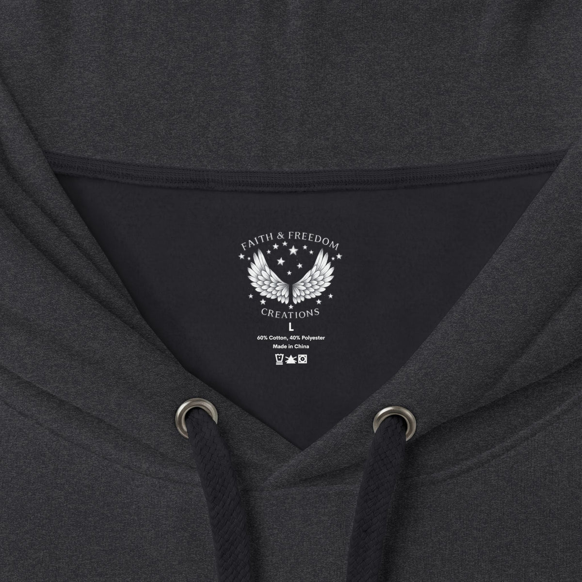 Kindness Changes Everything Heavyweight Hoodie | Vintage Patch Christian Hoodie | Inspirational Fleece Sweatshirt